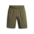 Tech Woven Shorts Hommes - vert olive,