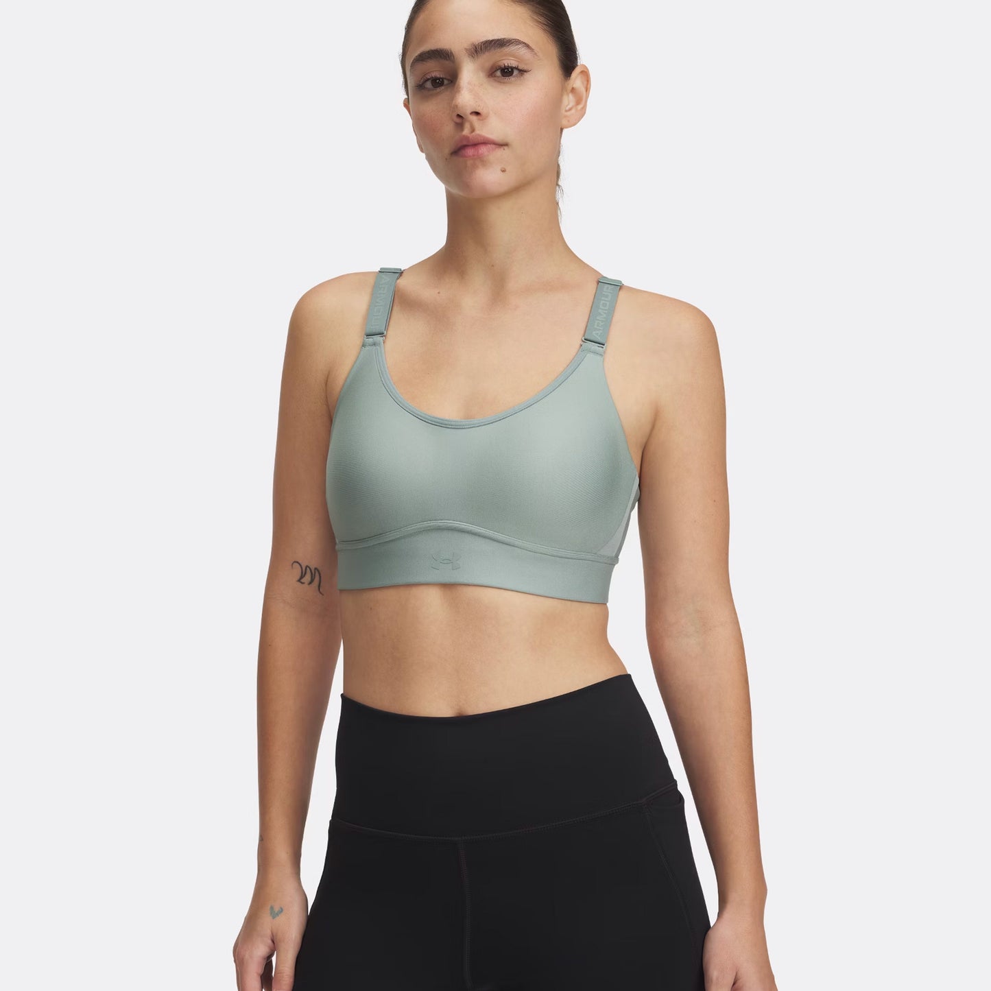 Under Armour Infinity Mid 2.0 Soutien-gorge Sport Femmes-Vert