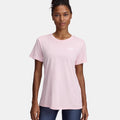 Tech Twist T-shirt Femmes - rosé, blanc
