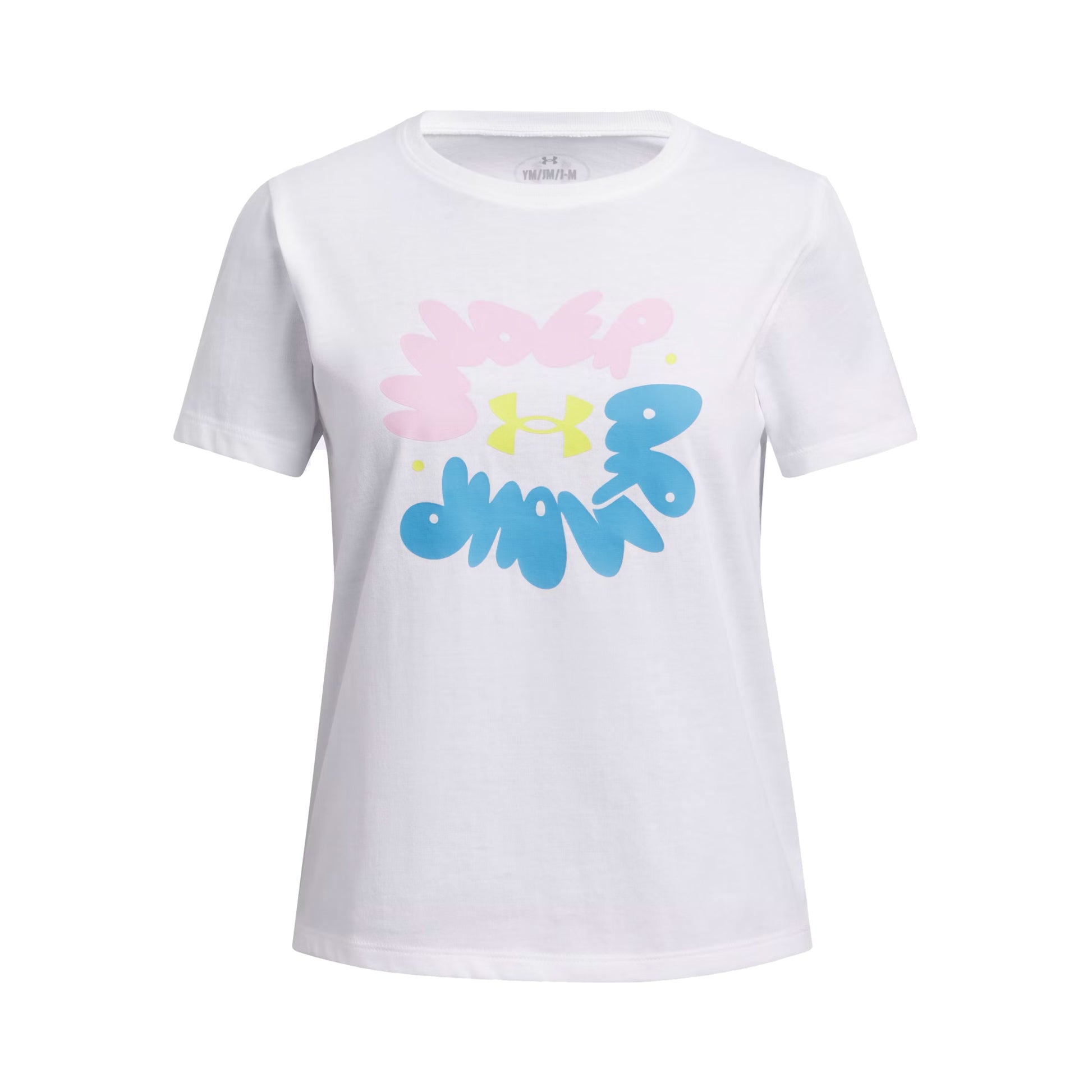 Under Armour Bubble T-shirt Filles-Blanc