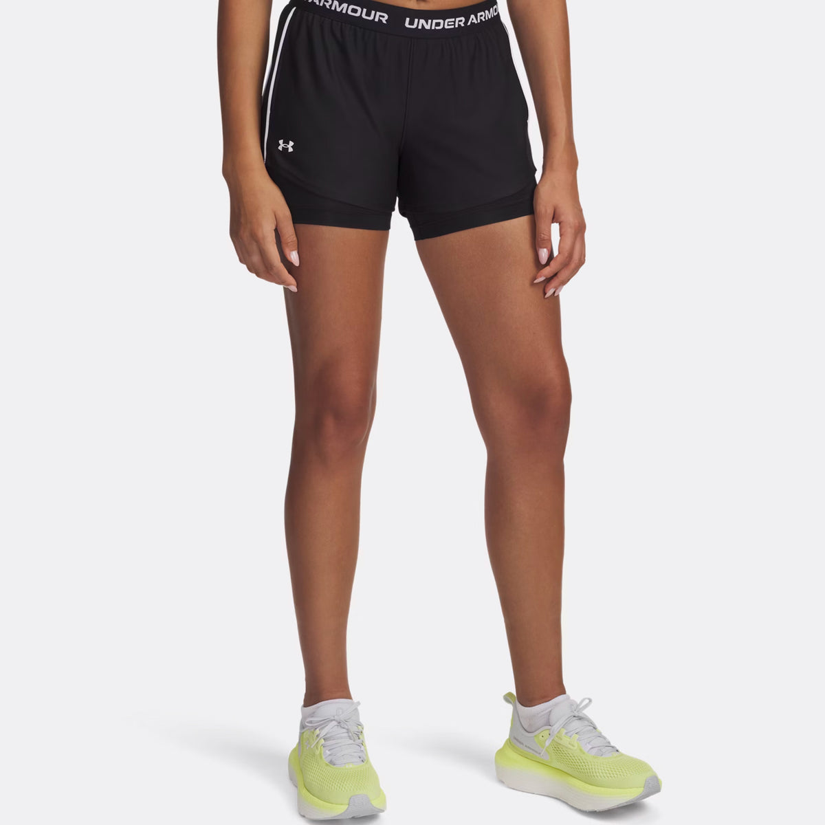 Under Armour Tech Play Up 2in1 Short Avec Poche-balles Femmes-Noir