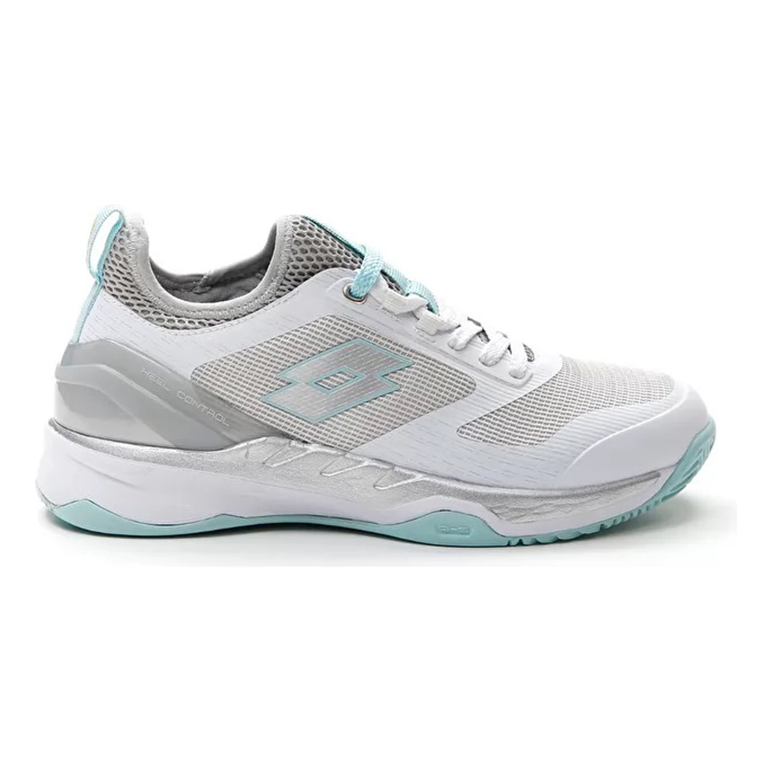 Lotto Mirage 200 Chaussure Terre Battue Femmes-Blanc,Argent