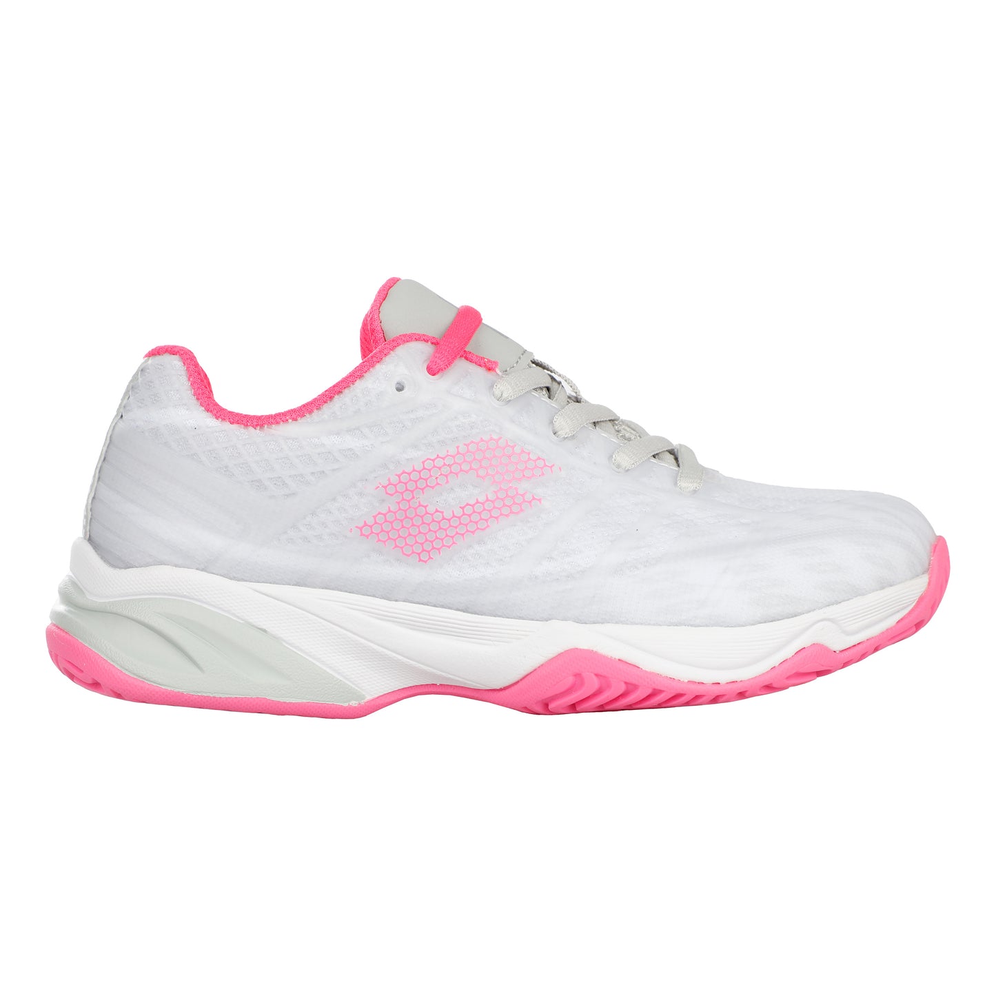 Lotto Mirage 300 Chaussures toutes surfaces Enfants - blanc, pink