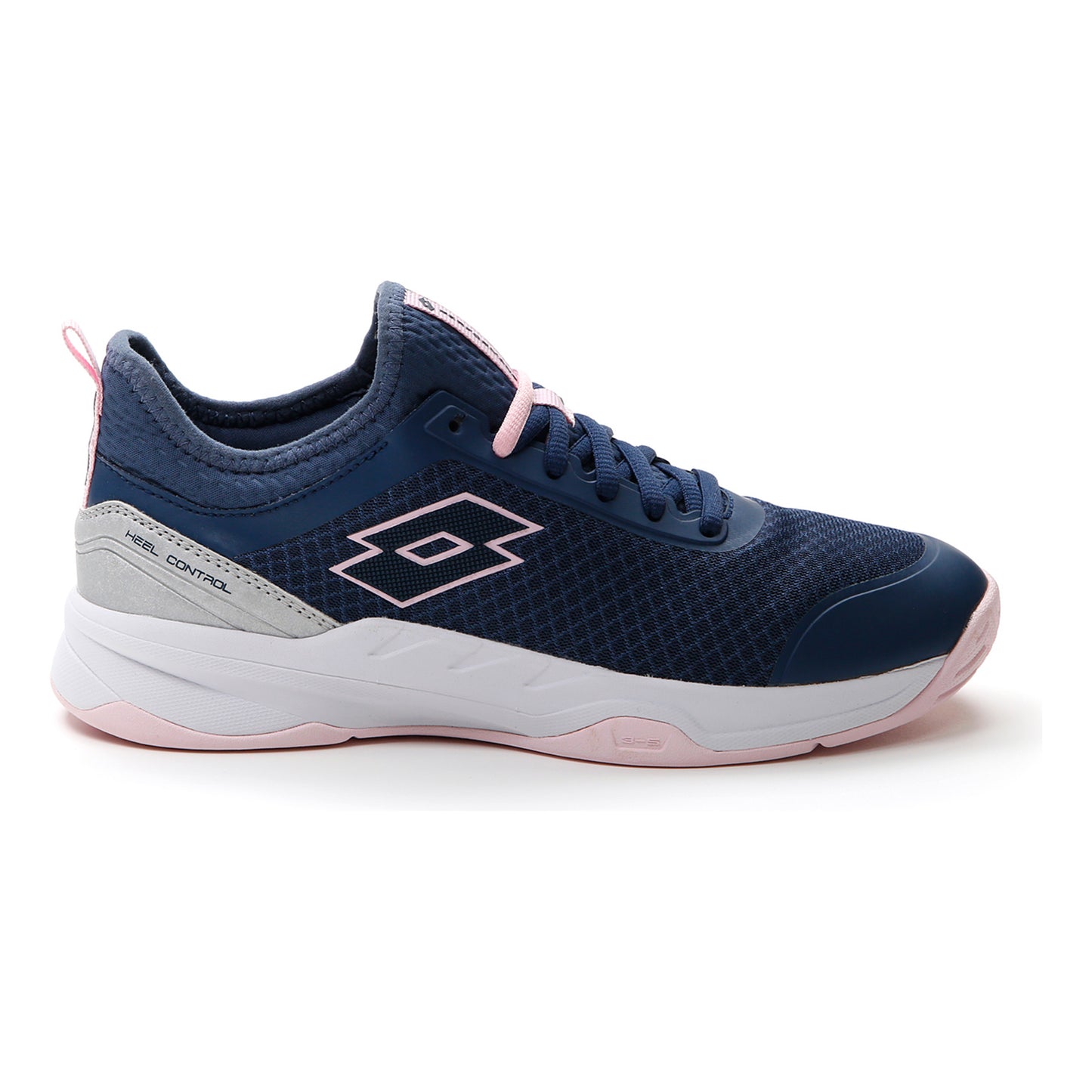 Lotto Mirage 500 II Chaussures Toutes Surfaces Femmes-Bleu Foncé,Rosé