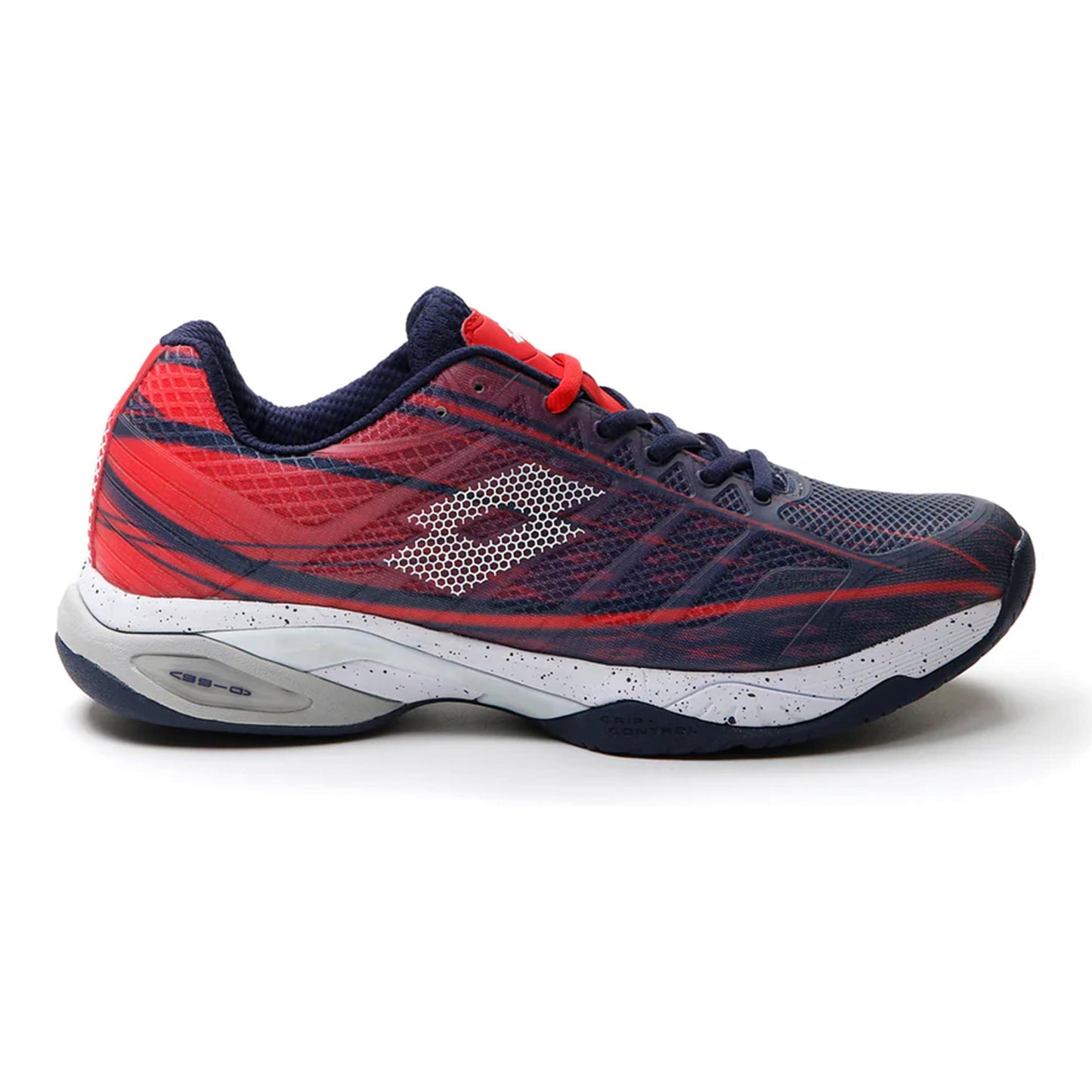 Lotto MIRAGE 300 SPD Chaussures toutes surfaces Hommes-bleu foncé, rouge
