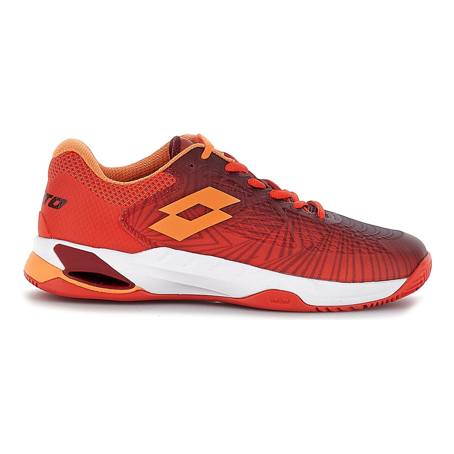 Lotto Mirage 100 II Chaussure terre battue Hommes - orange, rouge