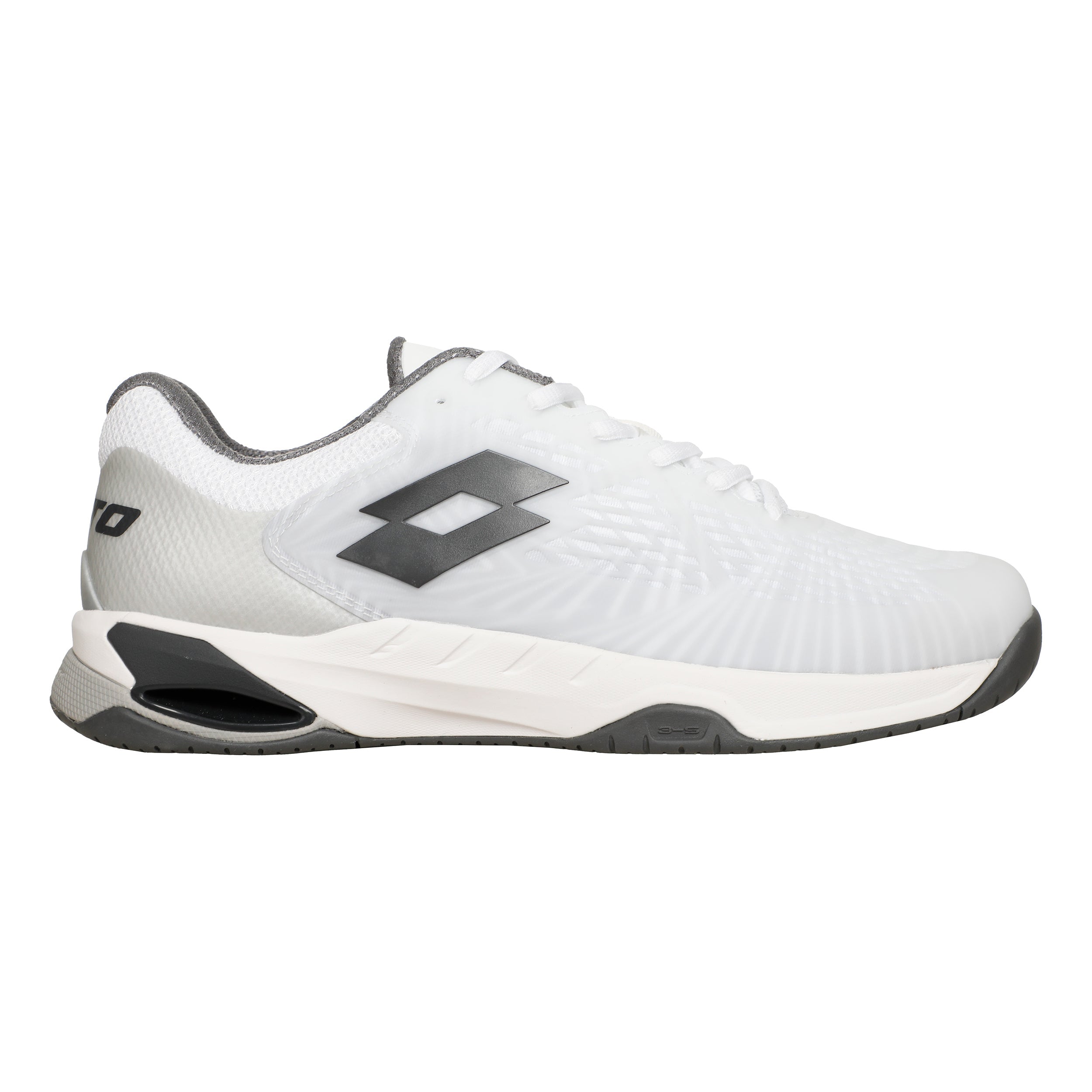 Lotto Mirage 100 II SPD Chaussures Toutes Surfaces Hommes-Blanc,Gris