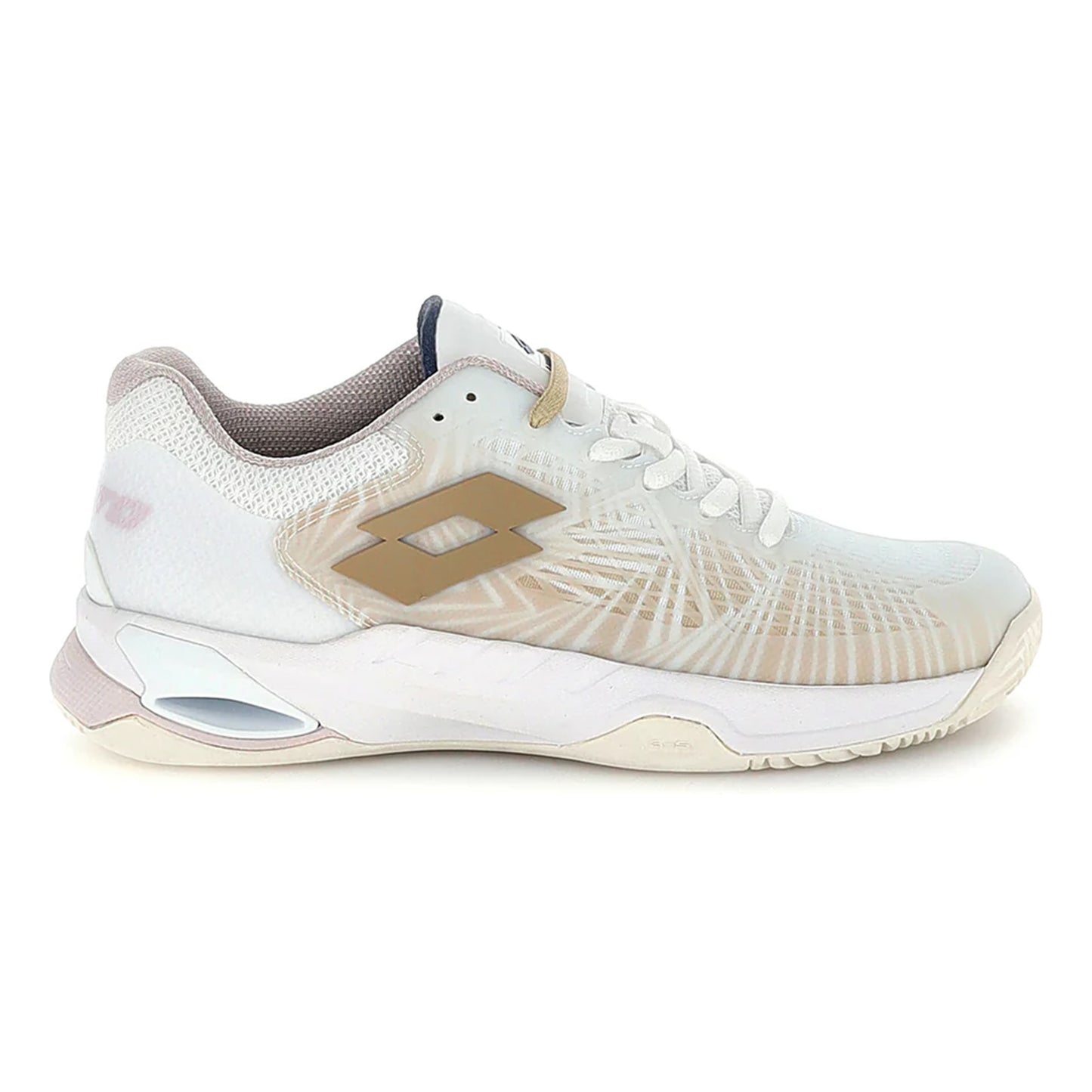 Lotto Mirage 100 II Chaussure terre battue Femmes-blanc, beige