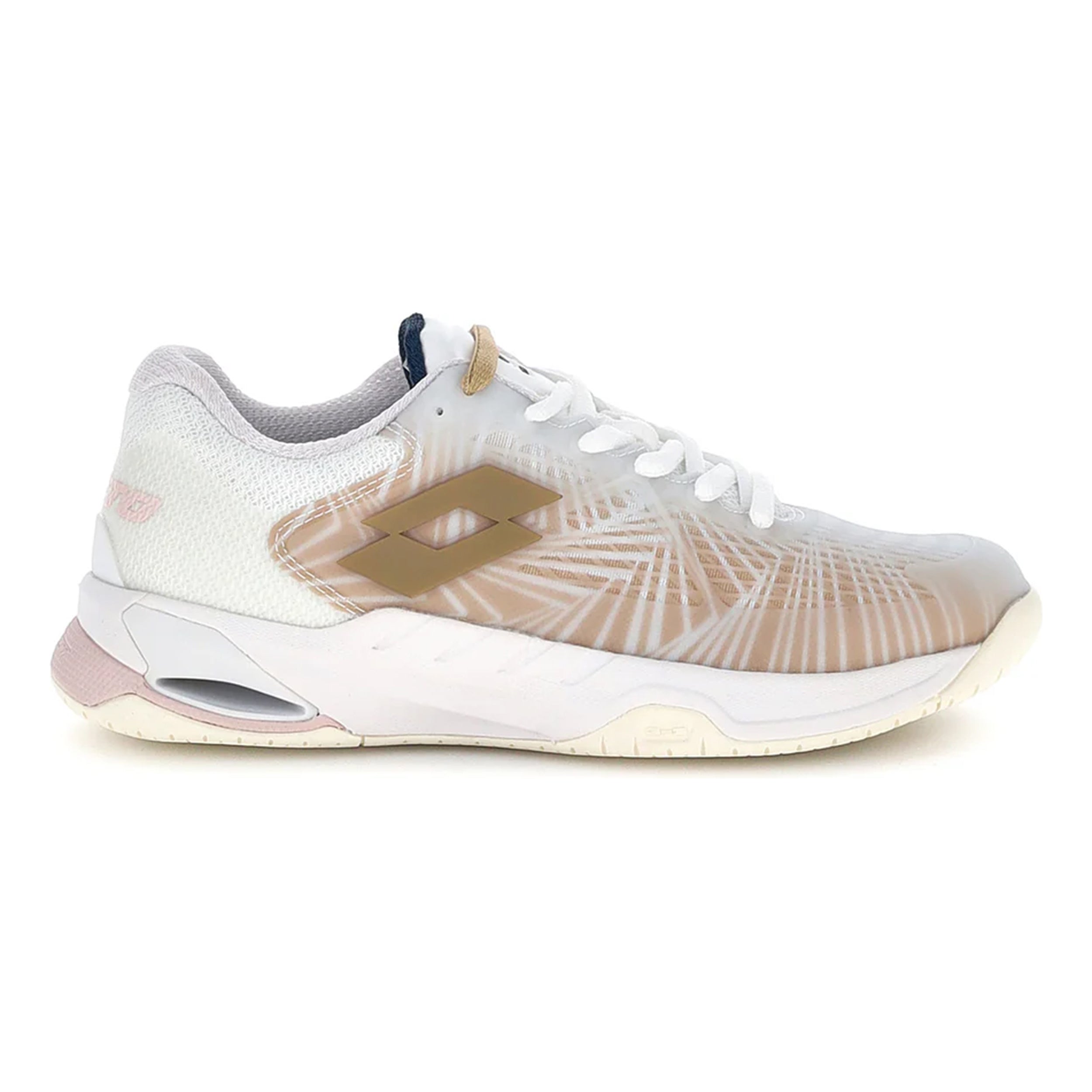Lotto Mirage 100 II SPD Chaussures toutes surfaces Femmes-blanc, beige