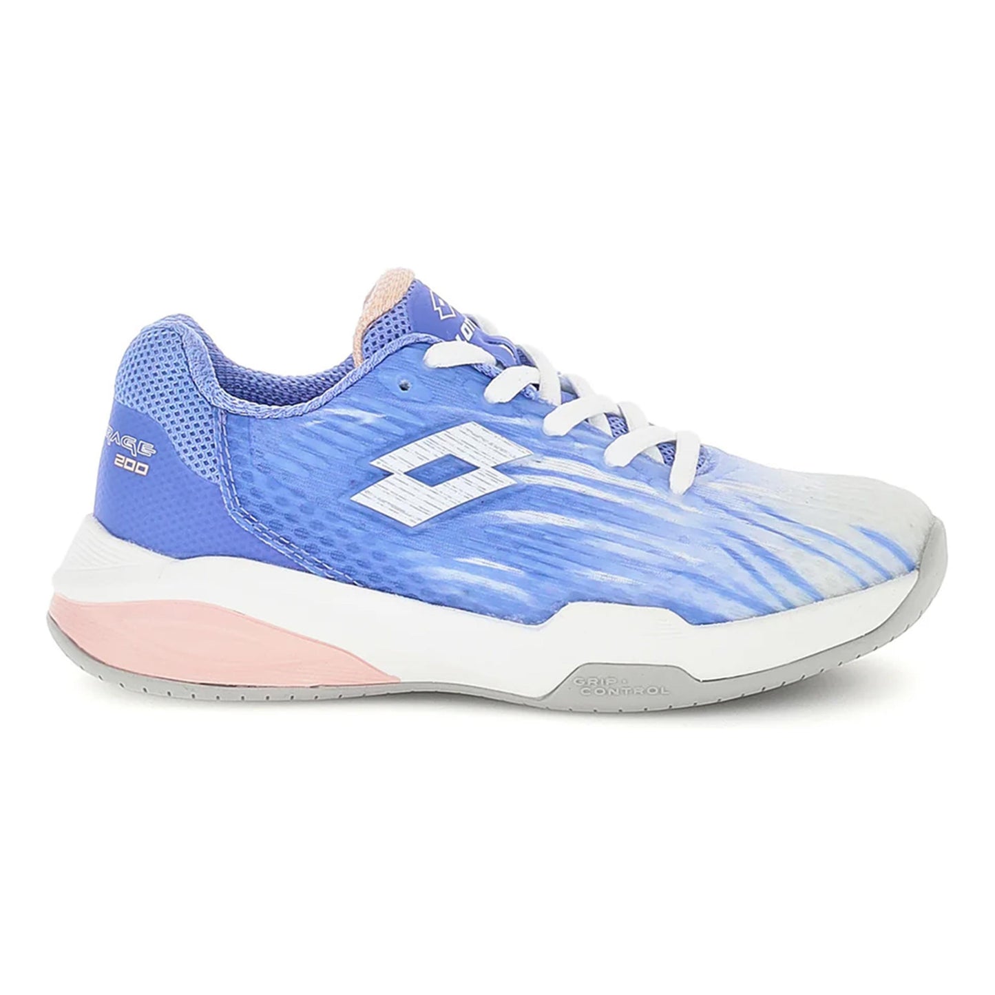 Lotto Mirage 200 II PRT Chaussures toutes surfaces Enfants - bleu clair, blanc