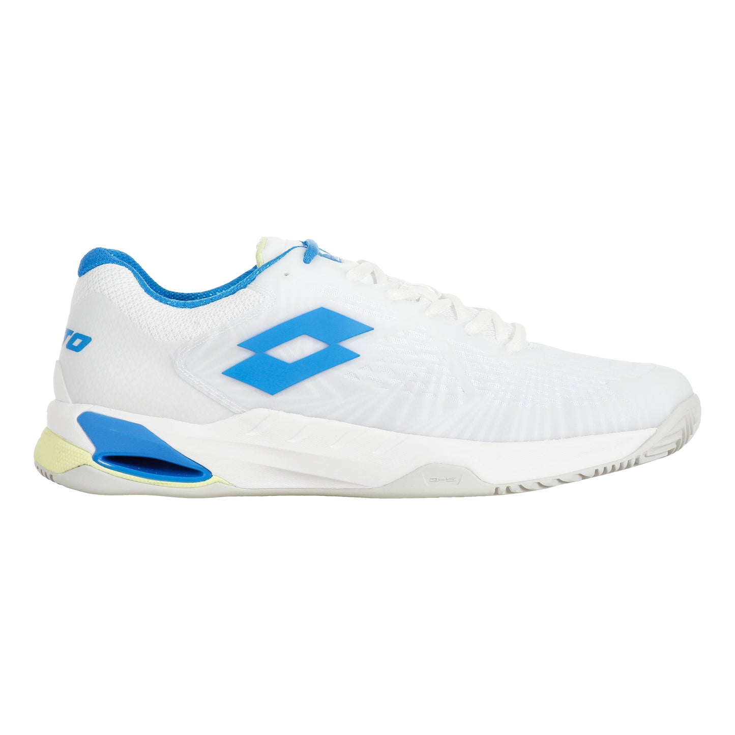Lotto Mirage 100 II Chaussure Terre Battue Hommes-Blanc,Bleu