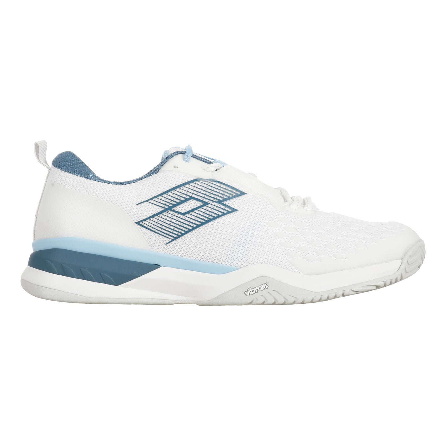 Lotto Raptor Hyperpulse 100 III SPD Chaussures Toutes Surfaces Hommes-Blanc,Bleu
