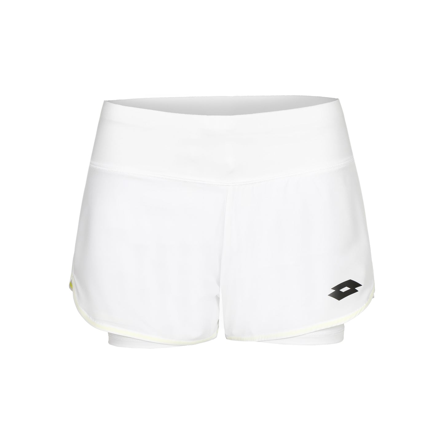 Lotto Tech II Shorts Femmes - blanc, bleu foncé