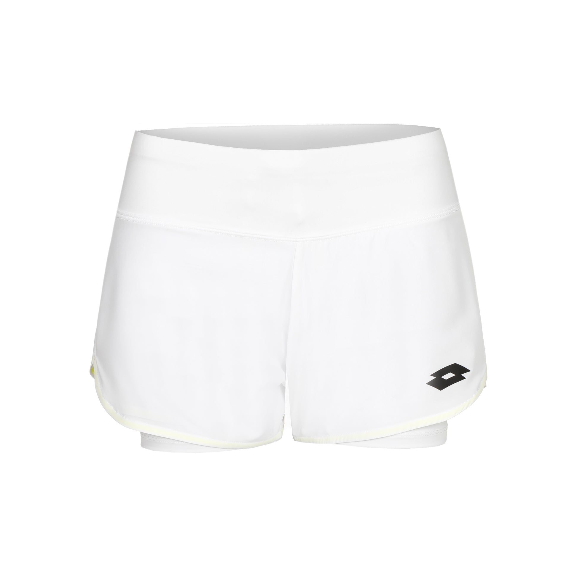 Lotto Tech II Shorts Femmes - blanc, bleu foncé