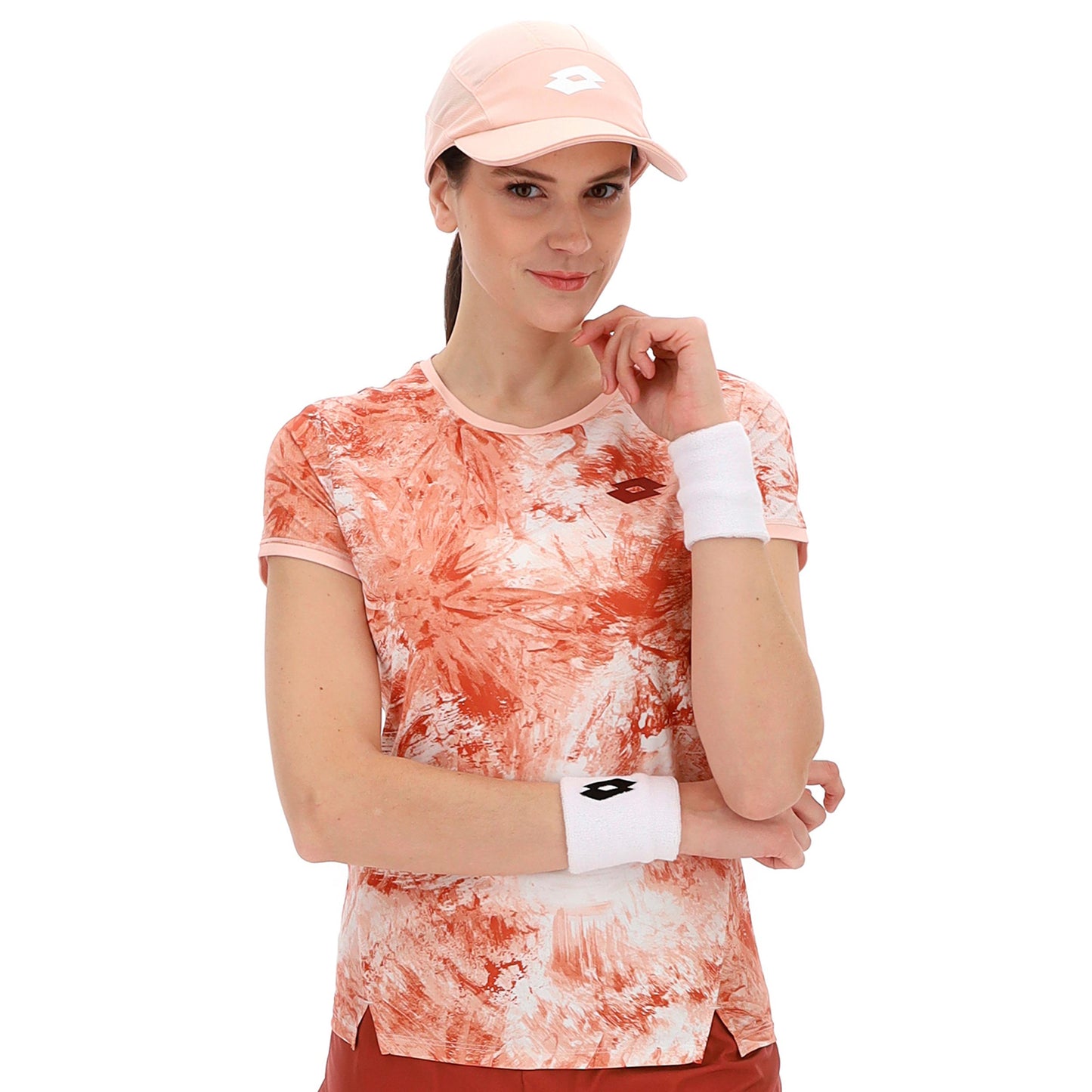 Lotto Tech IV T-shirt Femmes-Rosé
