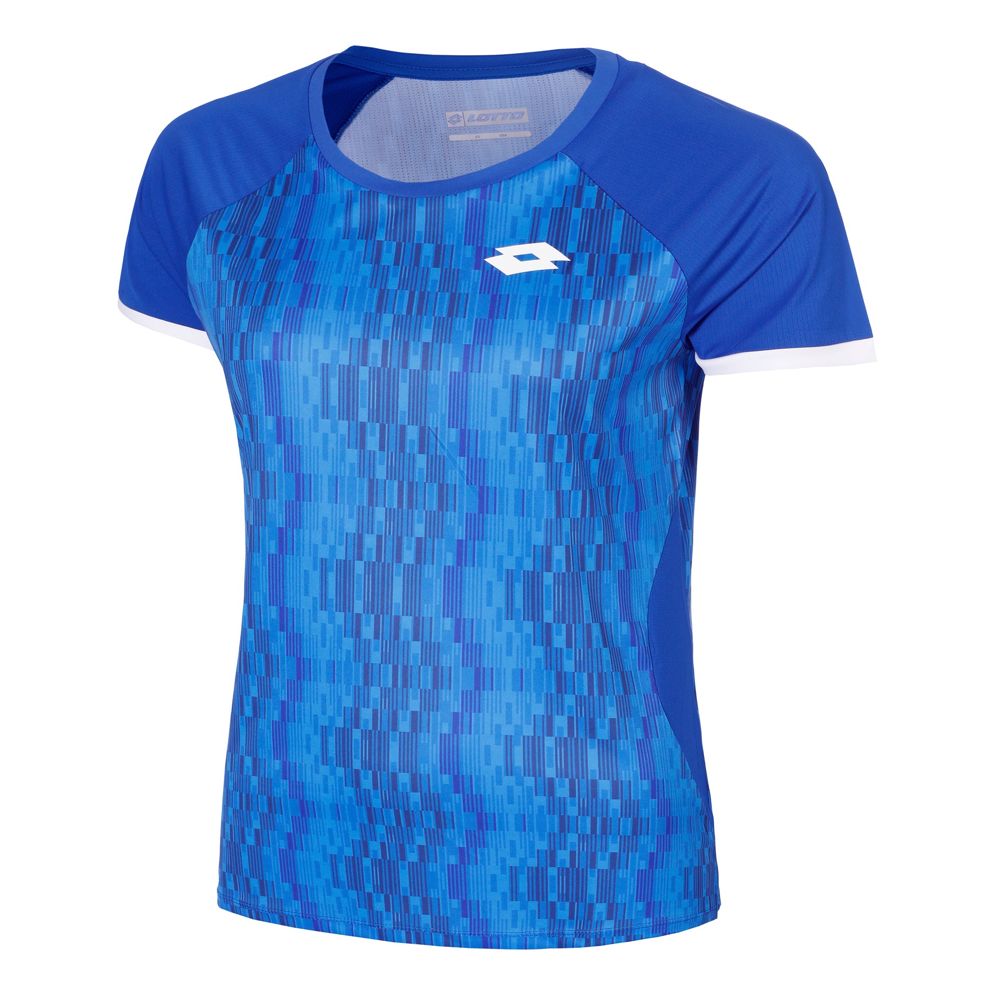 Lotto Tech IV D3 T-shirt Femmes-Bleu