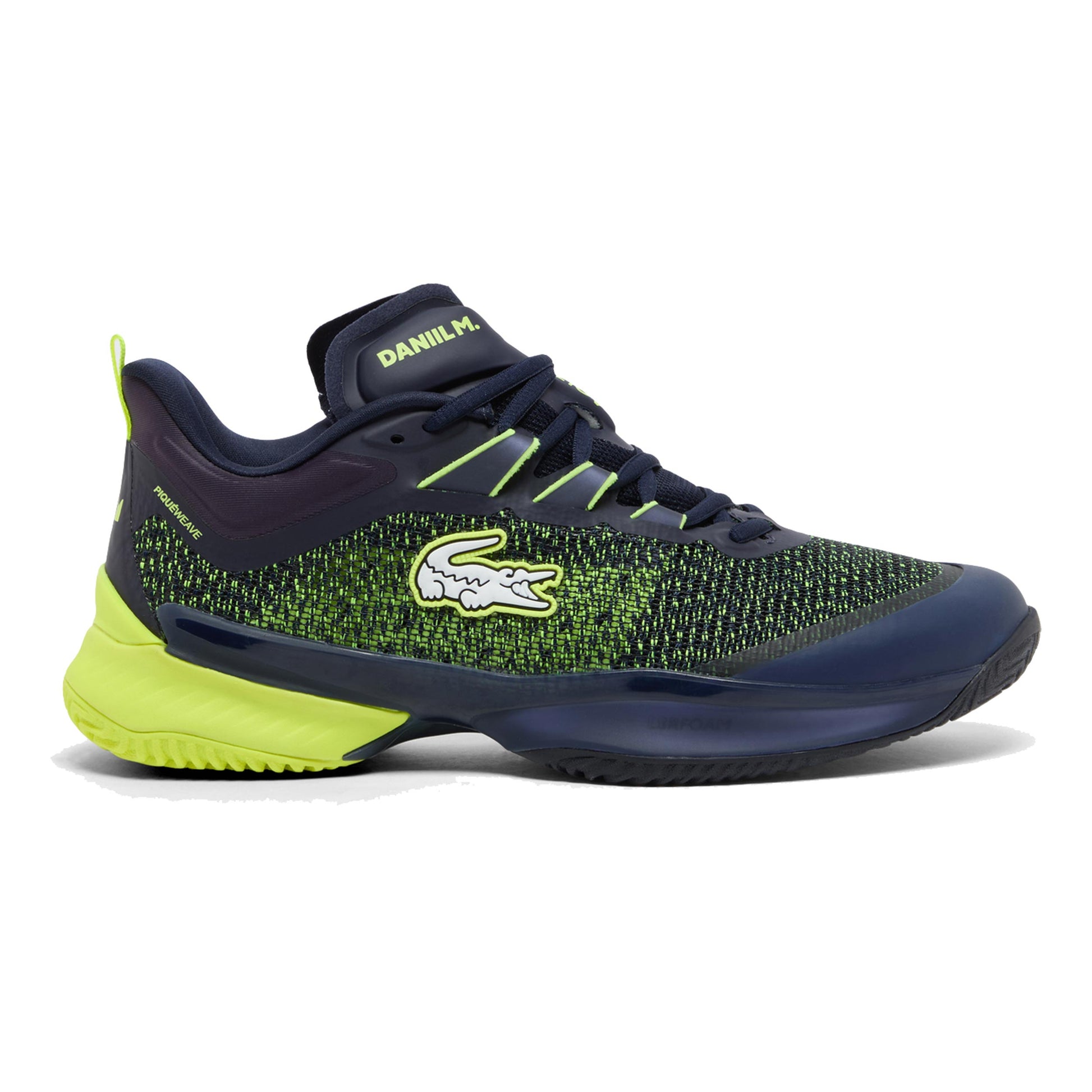 Lacoste Medvedev AG-LT Ultra Chaussure terre battue Hommes - bleu foncé, jaune