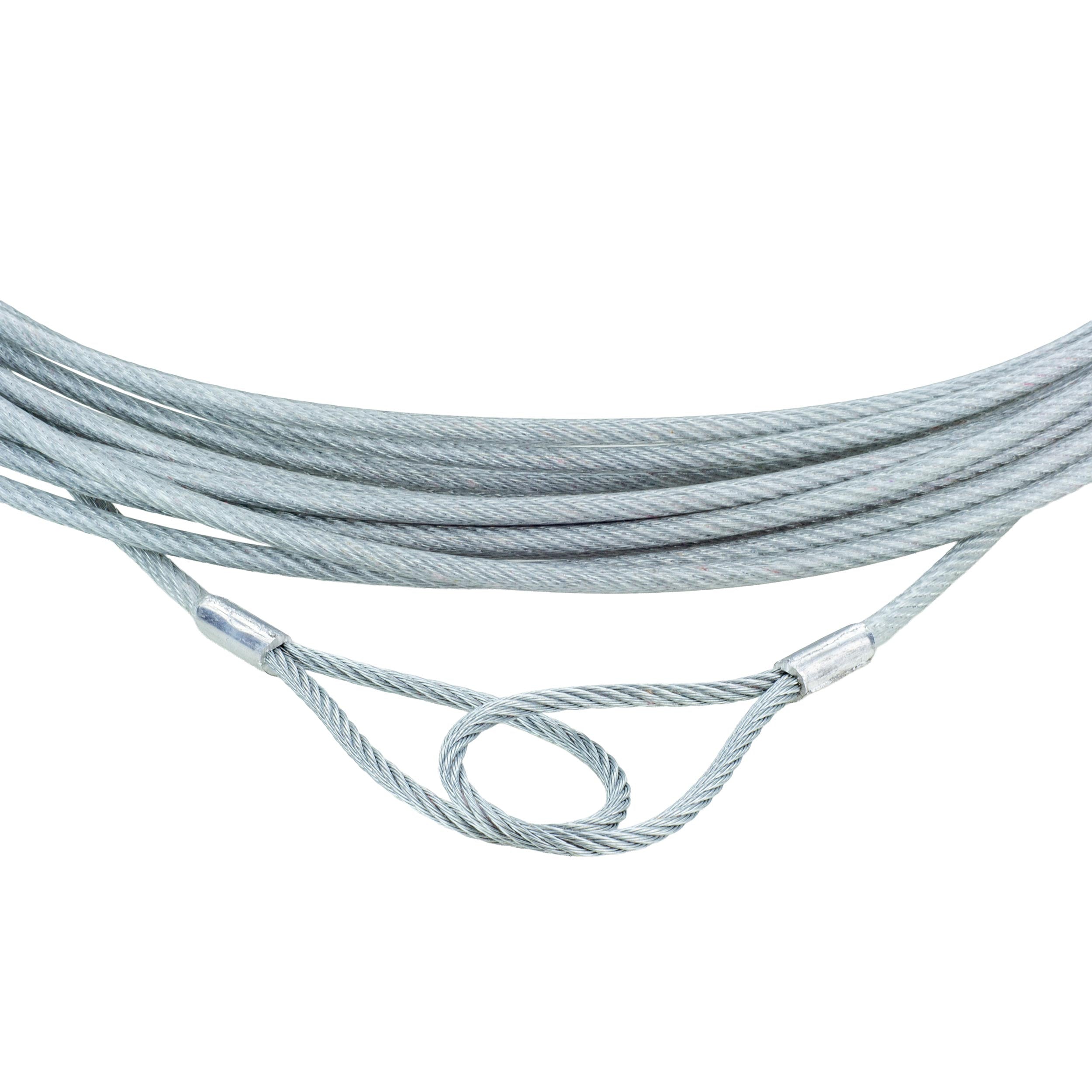 Tegra Câble En Fils D'acier-Argent