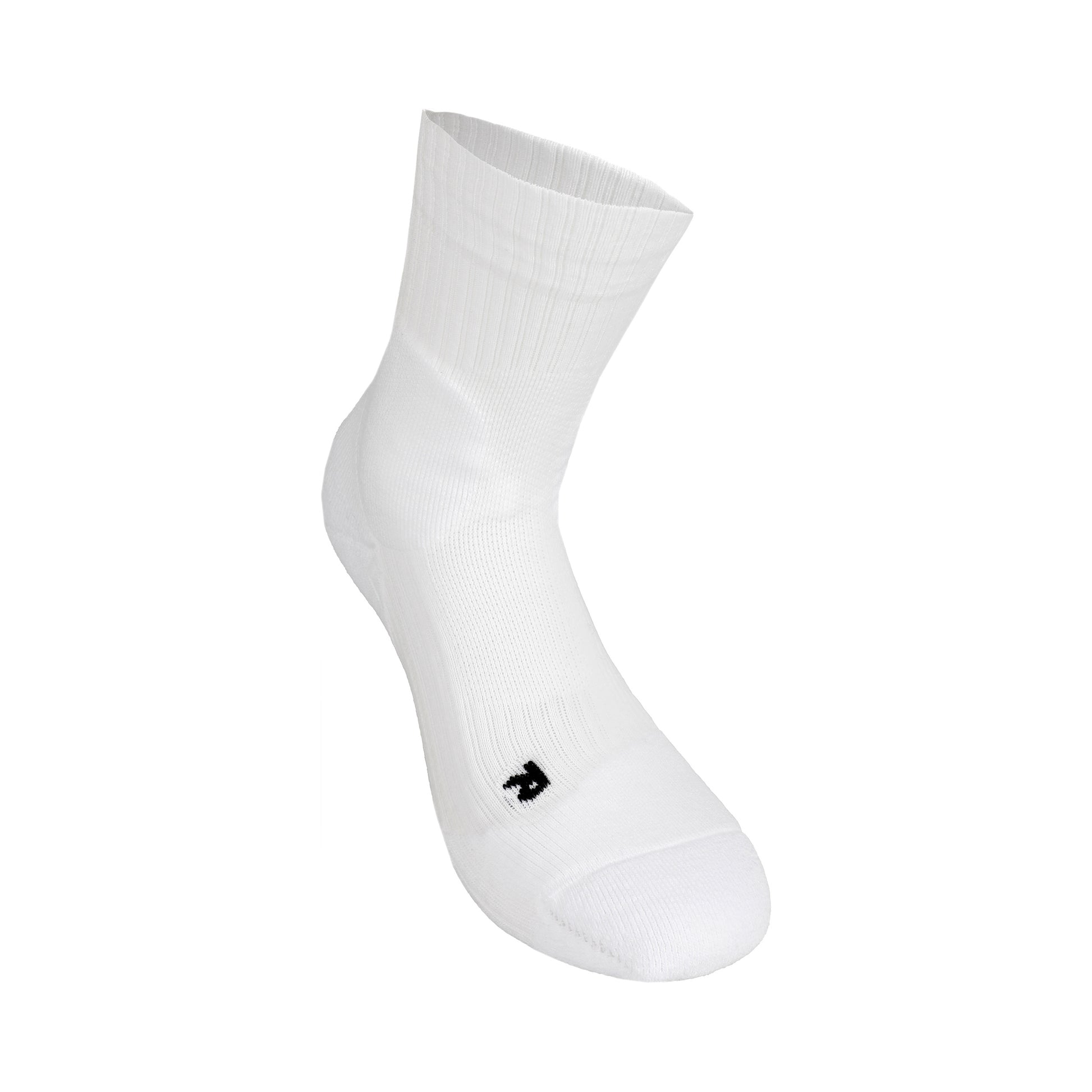Falke TE2 Chaussettes De Tennis Hommes-Blanc,Noir