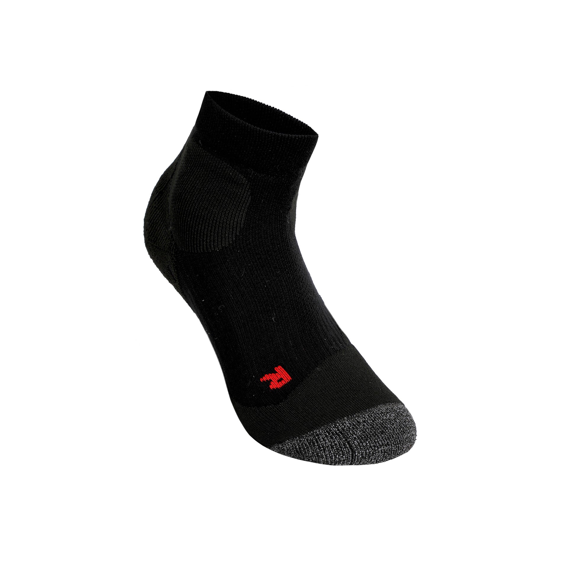 Falke TE2 Short Chaussettes De Tennis Femmes-Noir,Gris Foncé