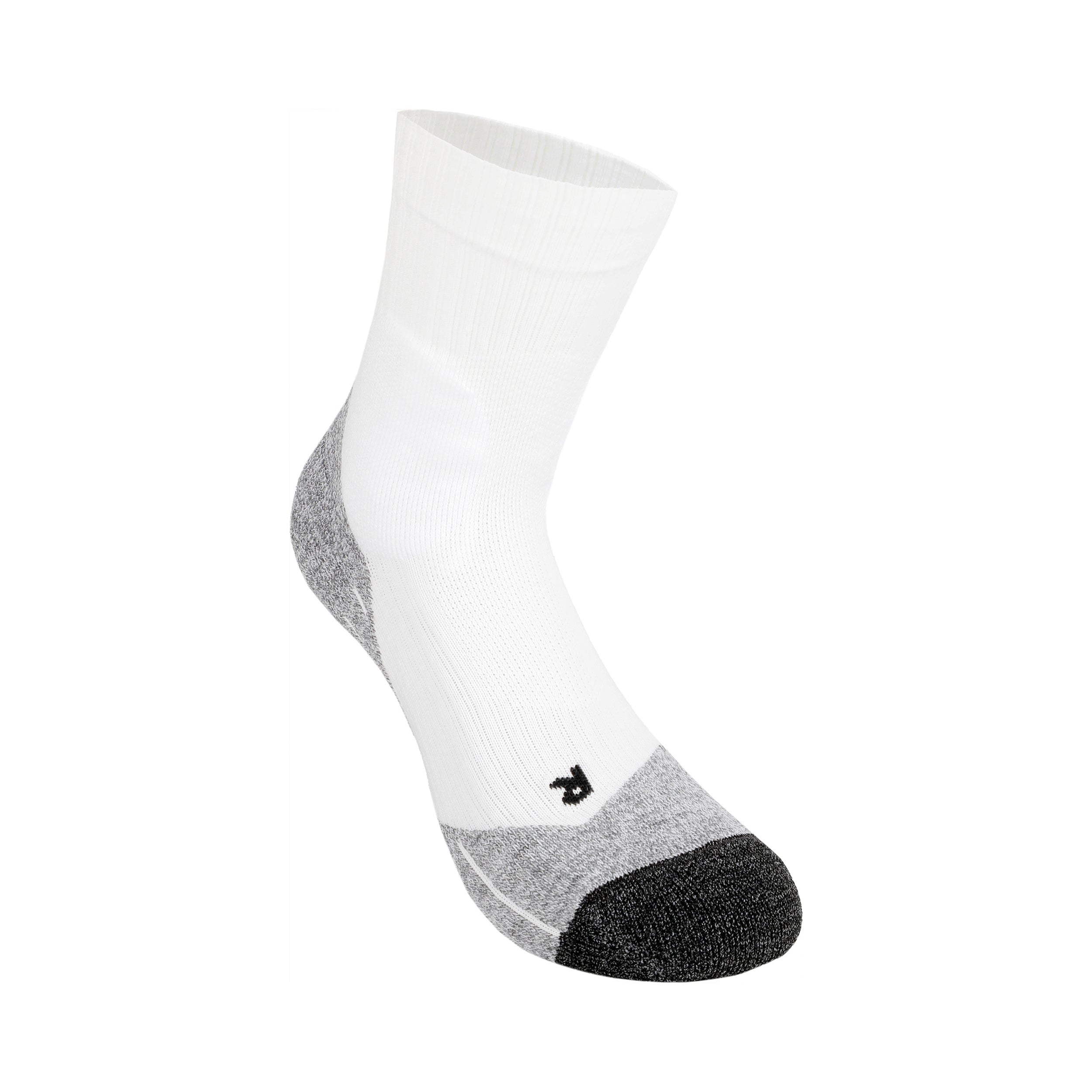 Falke TE 2 Chaussettes De Tennis Hommes-Blanc,Gris