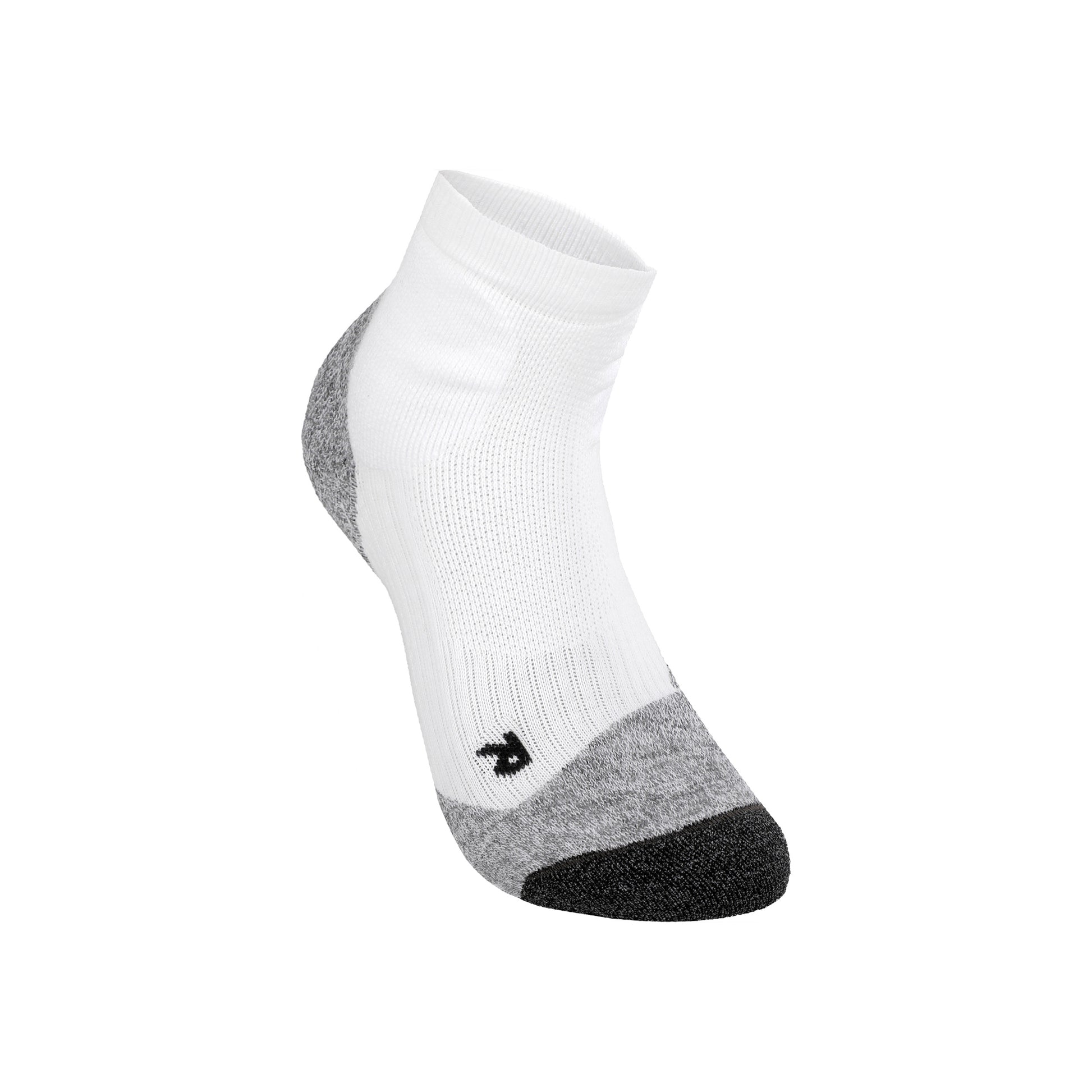 Falke TE 2 Short Chaussettes De Tennis Hommes-Blanc,Gris
