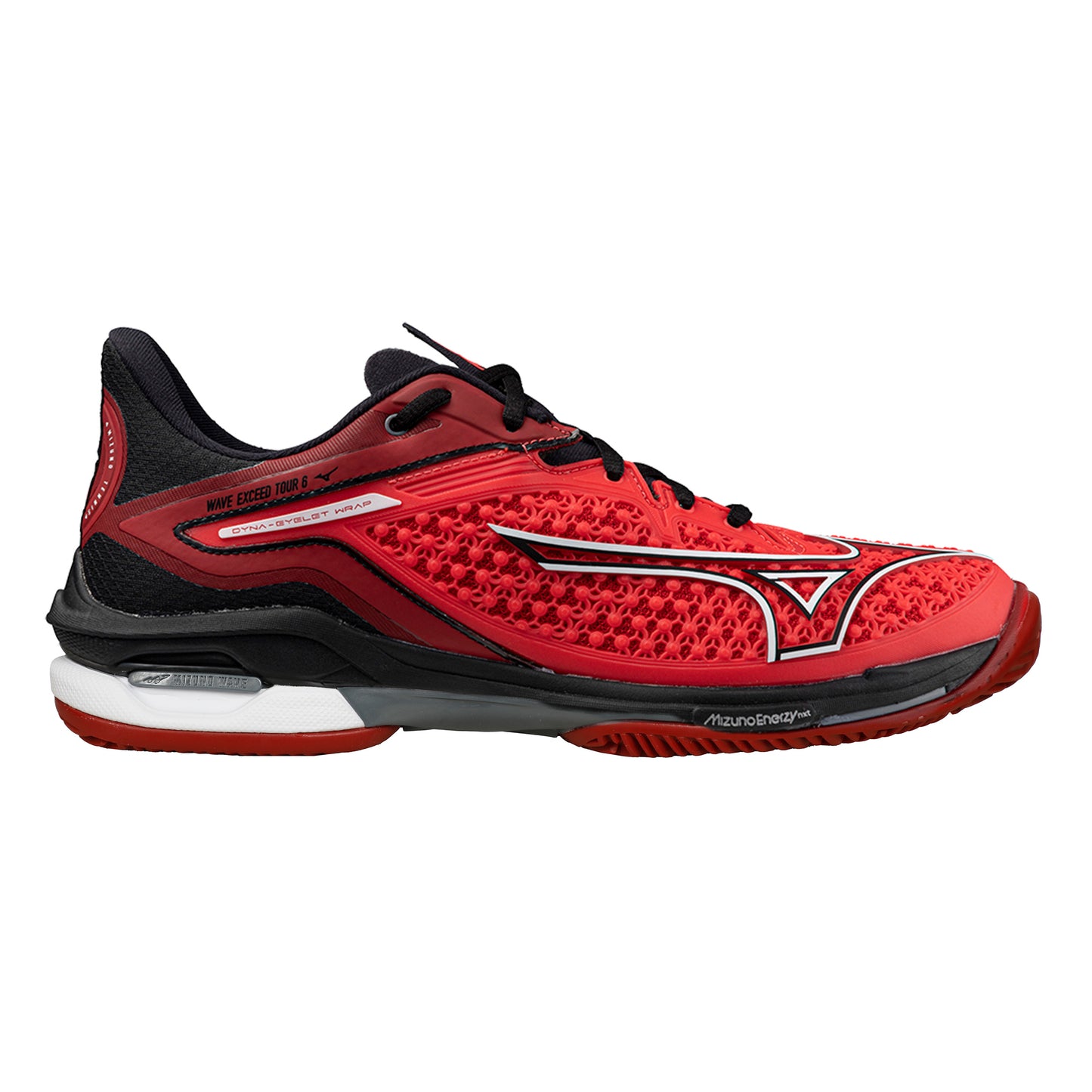 Mizuno Wave Exceed Tour 6 Chaussure terre battue Hommes - rouge, noir