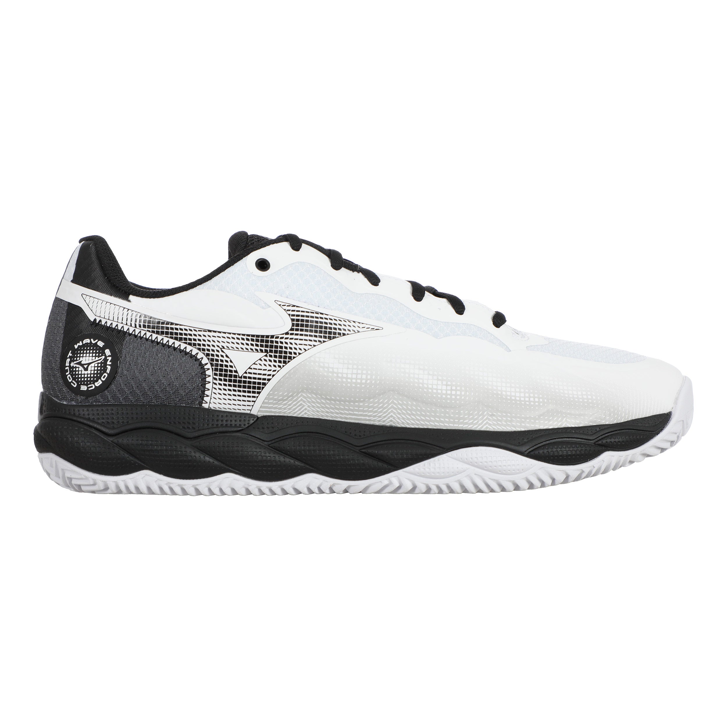 Mizuno Wave Enforce Court Chaussure Terre Battue Hommes-Blanc,Noir