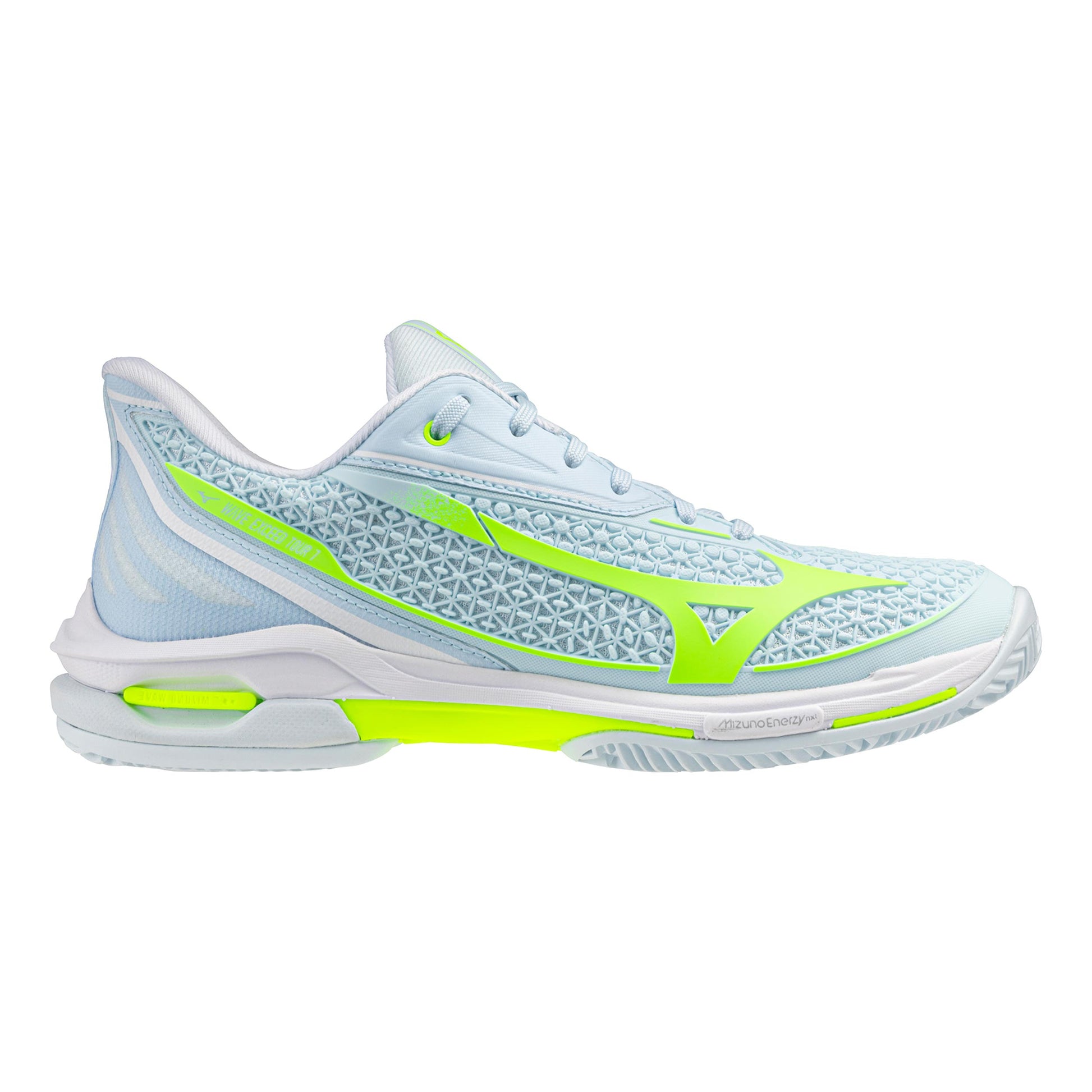 Mizuno Wave Exceed Tour 7 Chaussure terre battue Femmes - blanc, bleu clair
