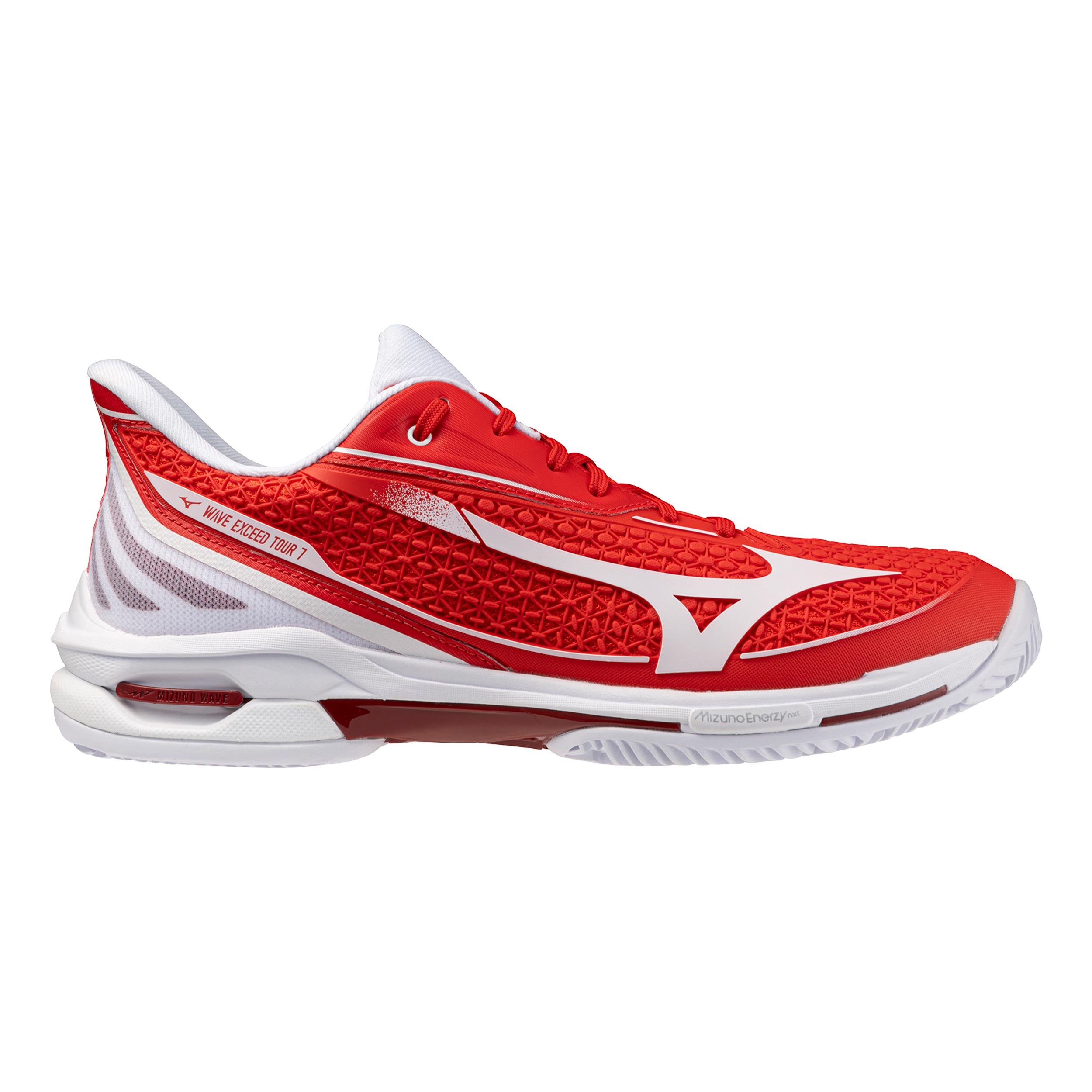 Mizuno Wave Exceed Tour 7 Chaussure terre battue Hommes - rouge, blanc