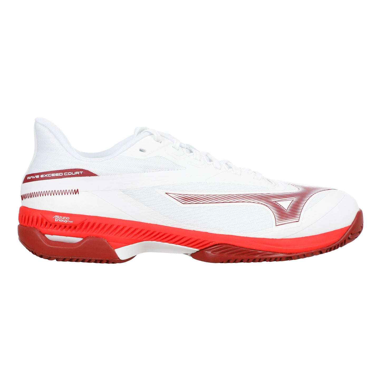 Mizuno Wave Exceed Court Chaussure terre battue Hommes - blanc, rouge