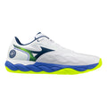 Wave Enforce Court Chaussures toutes surfaces Hommes - blanc, bleu cobalt