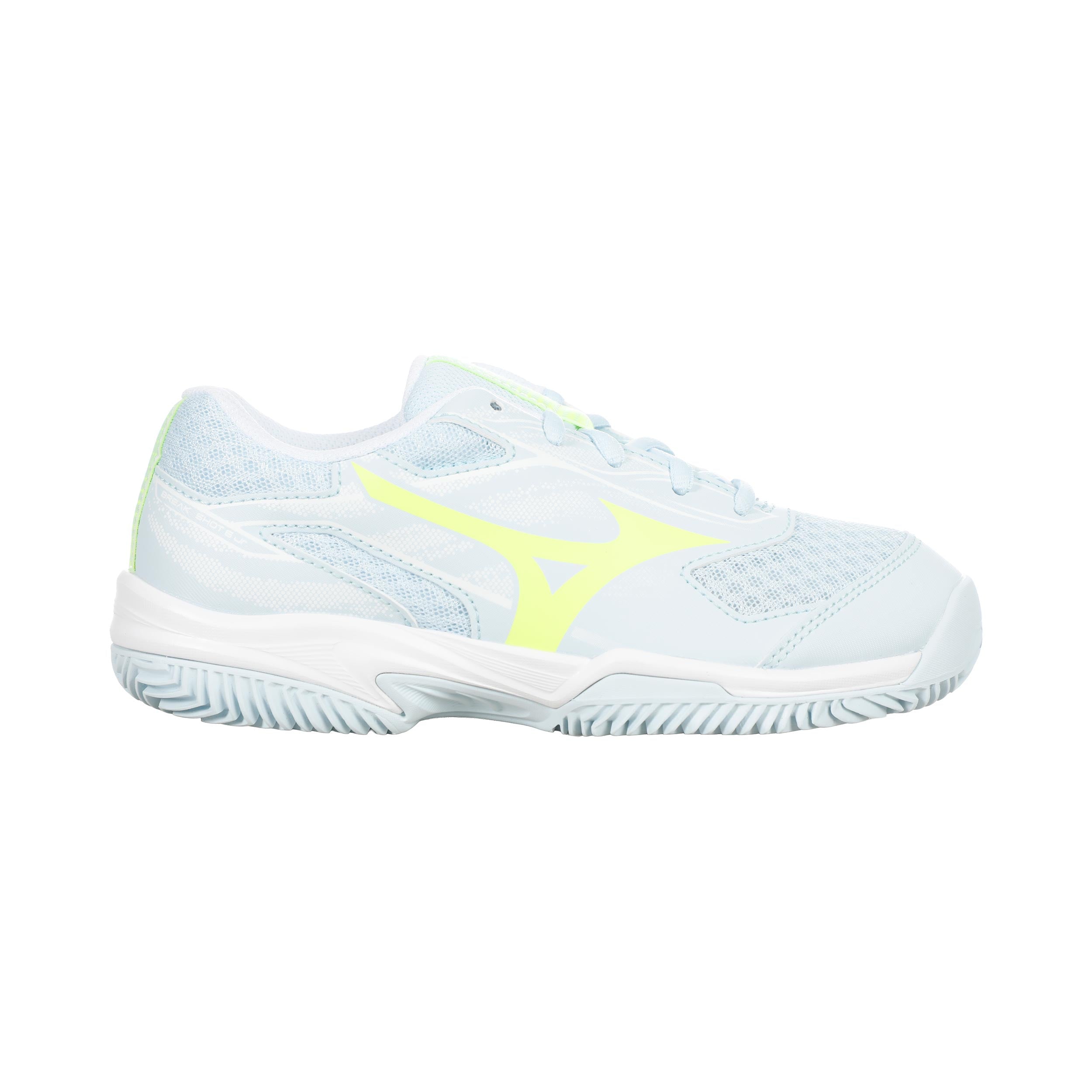 Mizuno Break Shot 5 Chaussure terre battue Enfants - blanc, bleu clair
