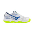 Break Shot 5 Chaussure terre battue Enfants - blanc, jaune lemon