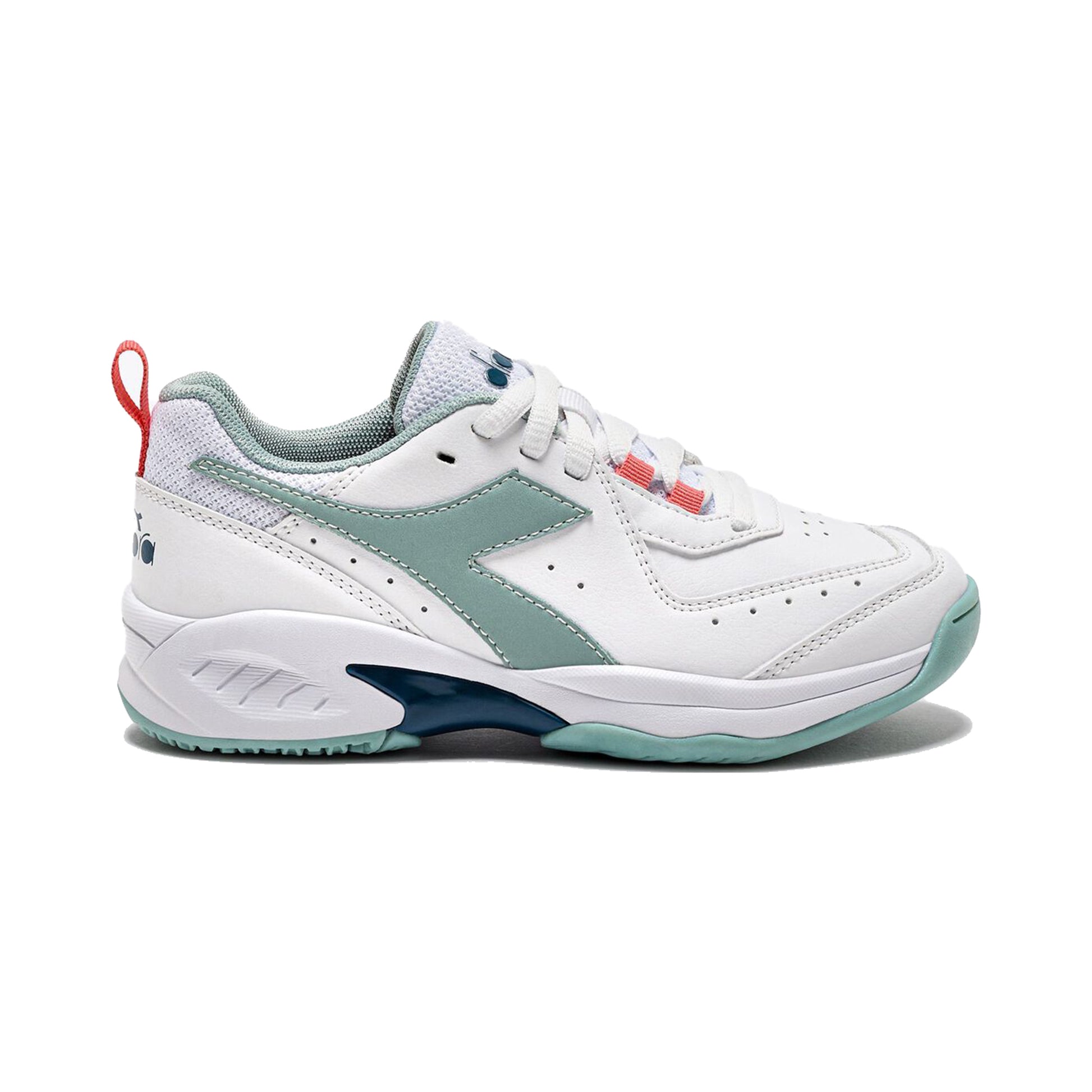 Diadora S. Challenge 5 SL AC Chaussures toutes surfaces Enfants - blanc, mint