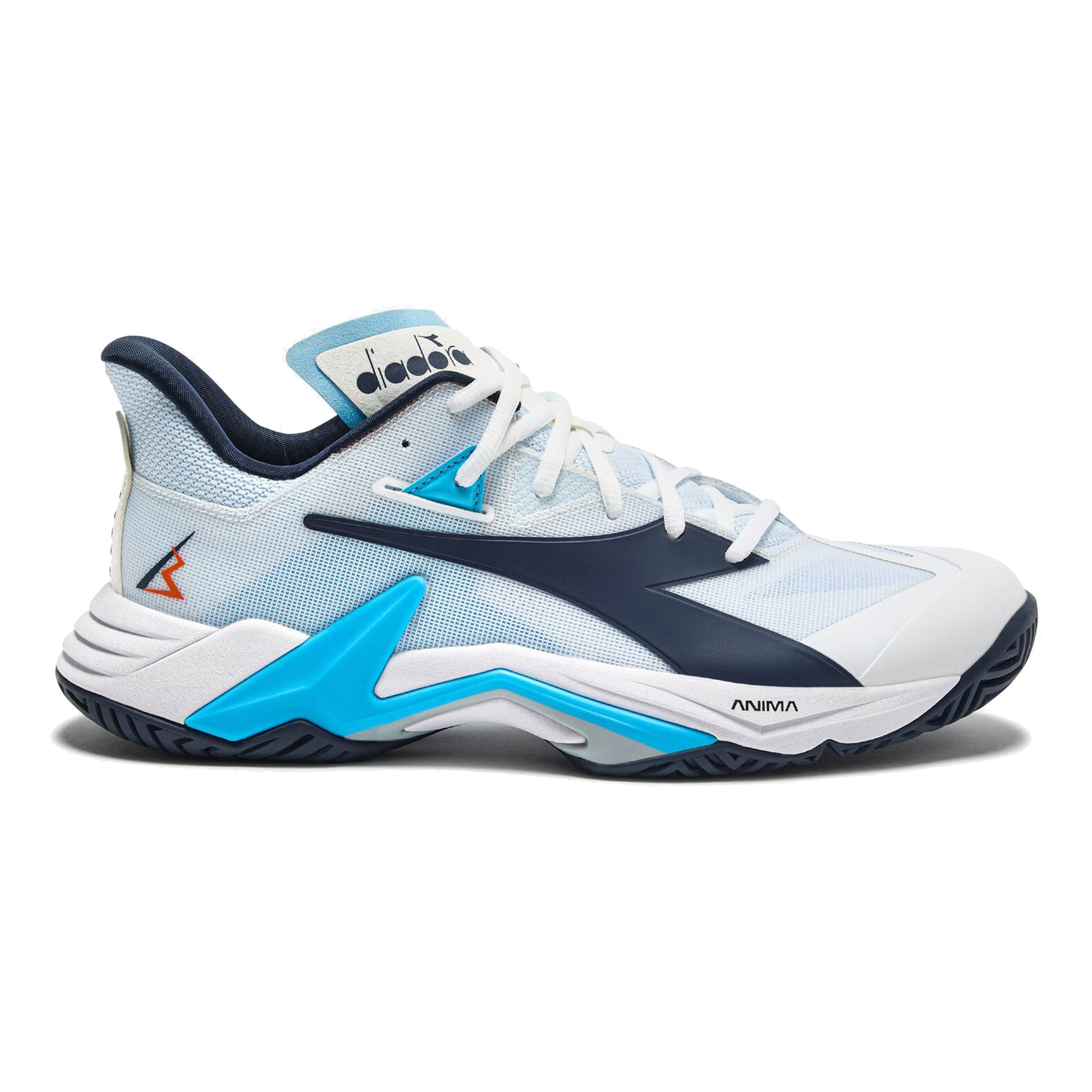 Diadora B.Icon 3 Chaussure terre battue Hommes-blanc,bleu foncé