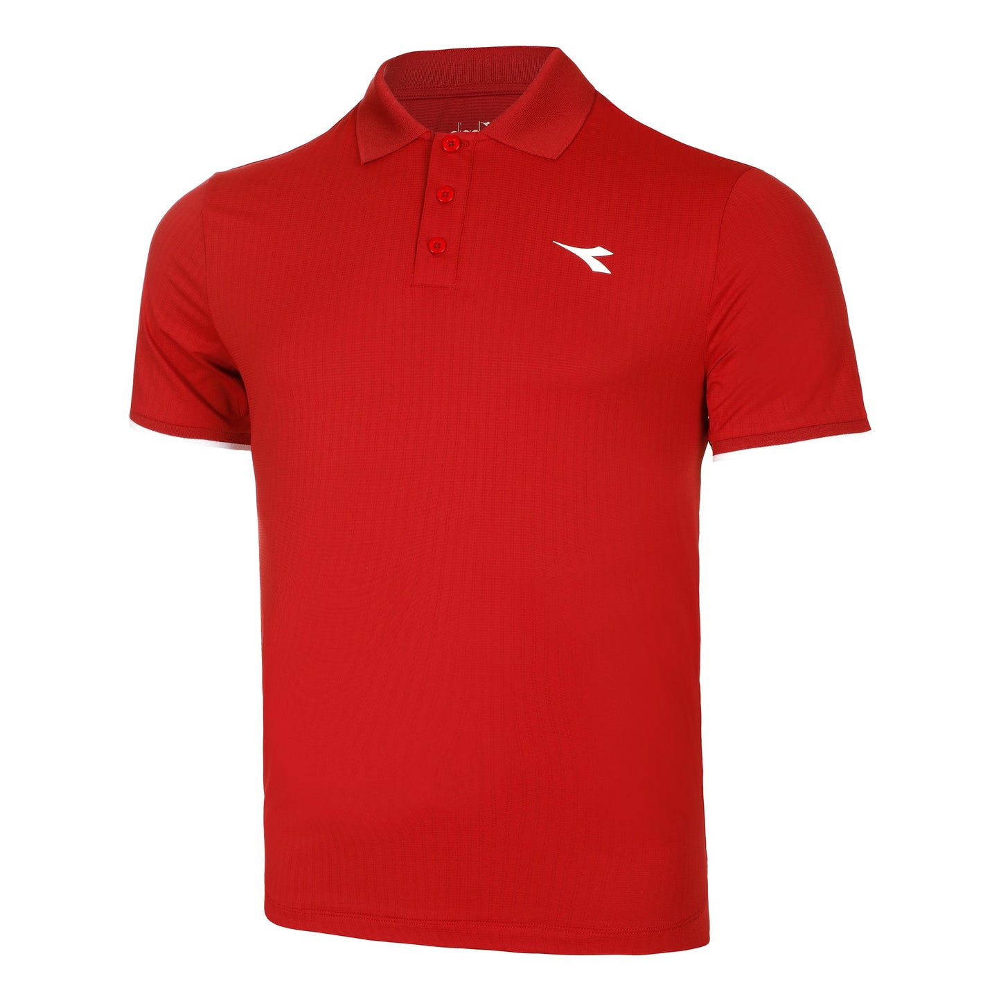 Diadora Icon Polo Hommes - rouge,