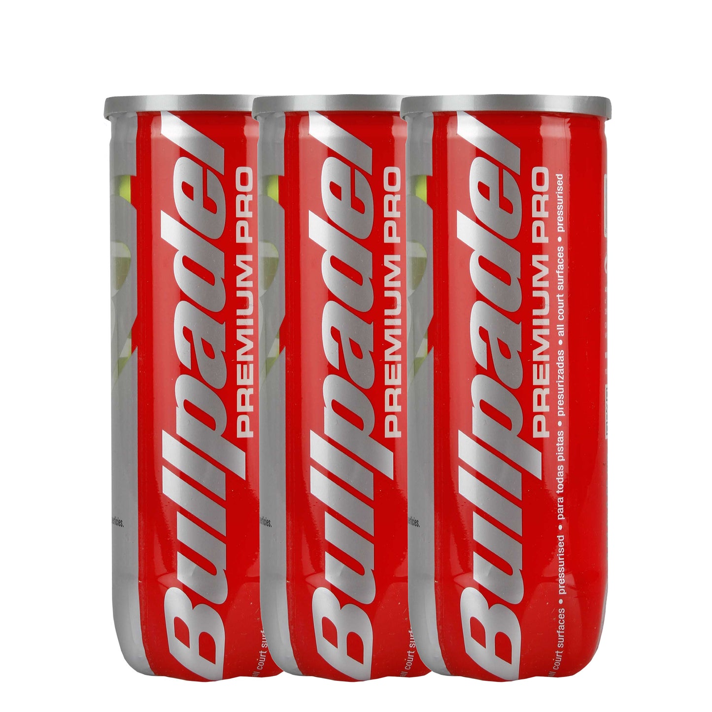 Bullpadel 3 Tubes de 3 Premium Pro