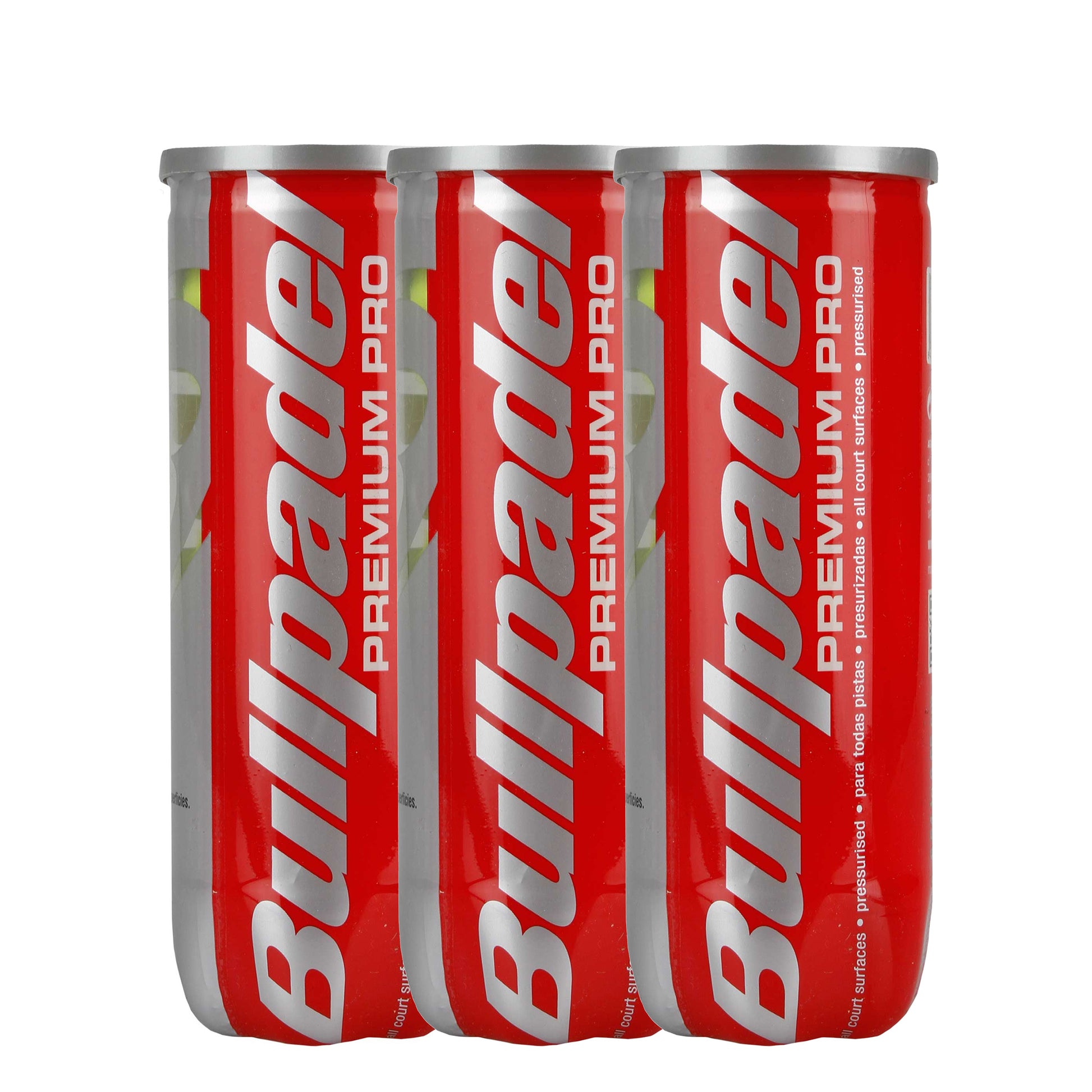 Bullpadel 3 Tubes de 3 Premium Pro
