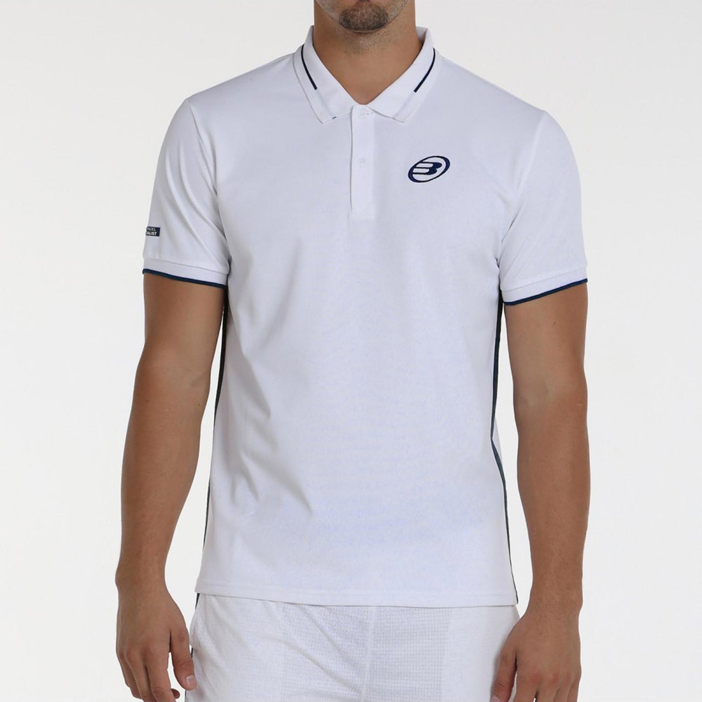 Bullpadel Leiro 25V Polo Hommes-Blanc