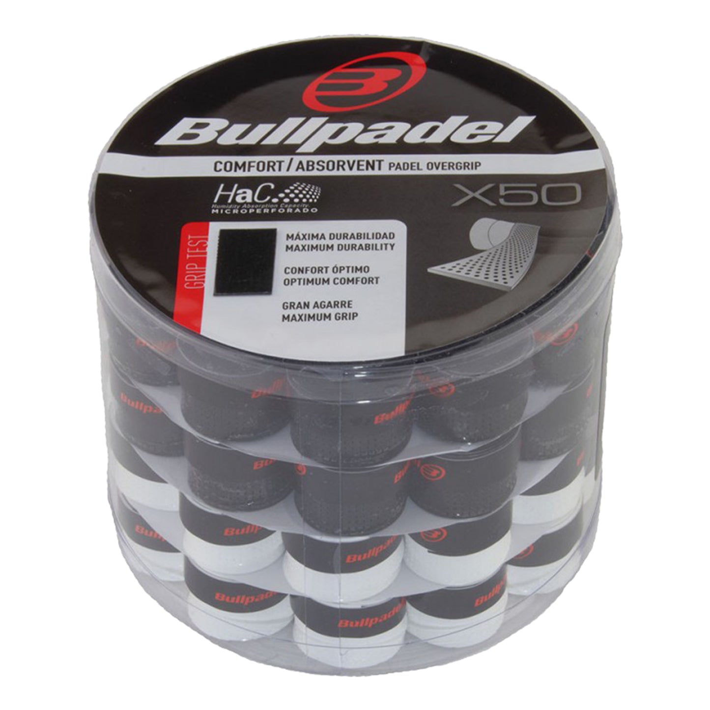 Bullpadel Box De 50-Noir,Blanc
