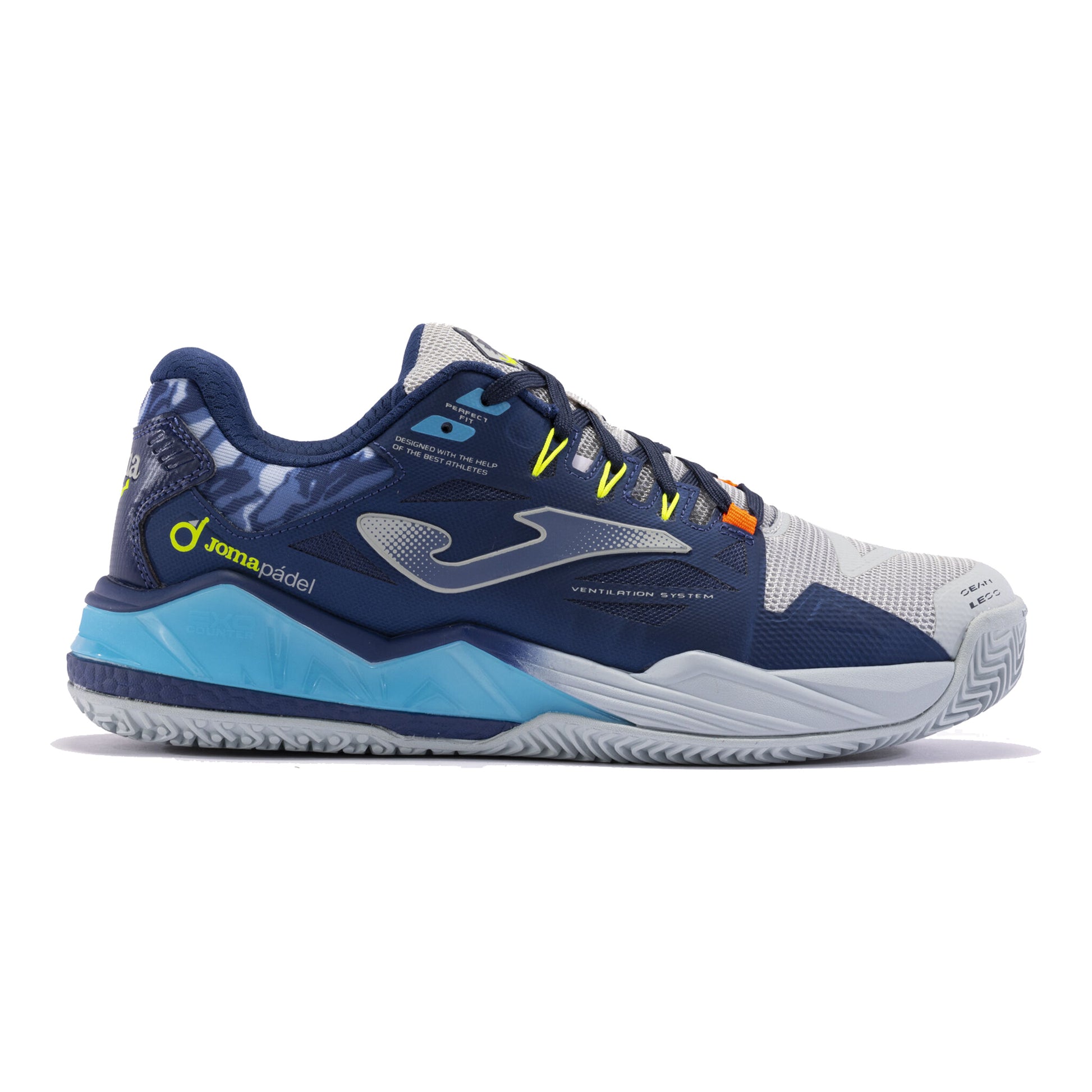 Joma Spin Chaussures padel Hommes - bleu foncé, bleu