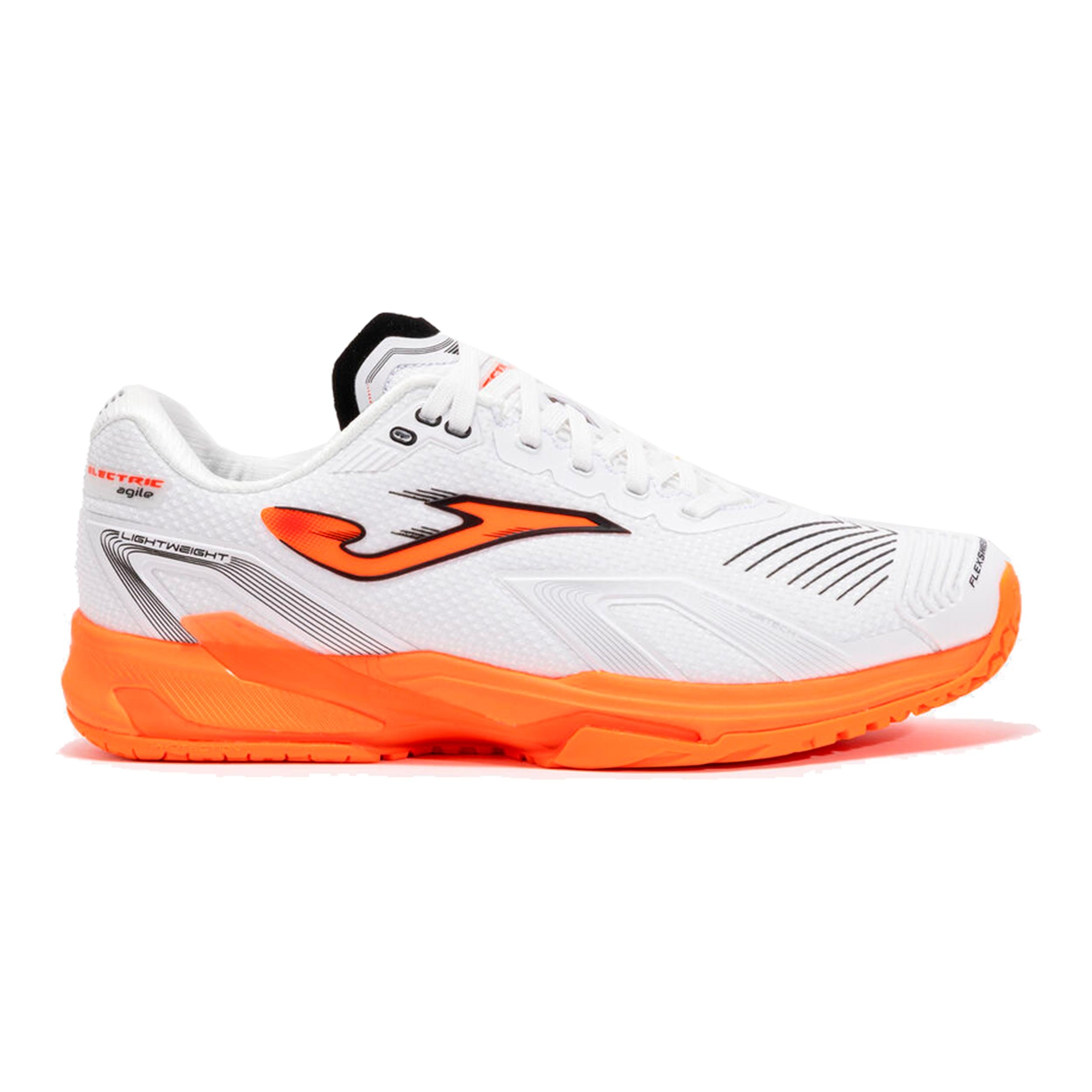 Joma Electric Chaussure surface dures Hommes - blanc, orange