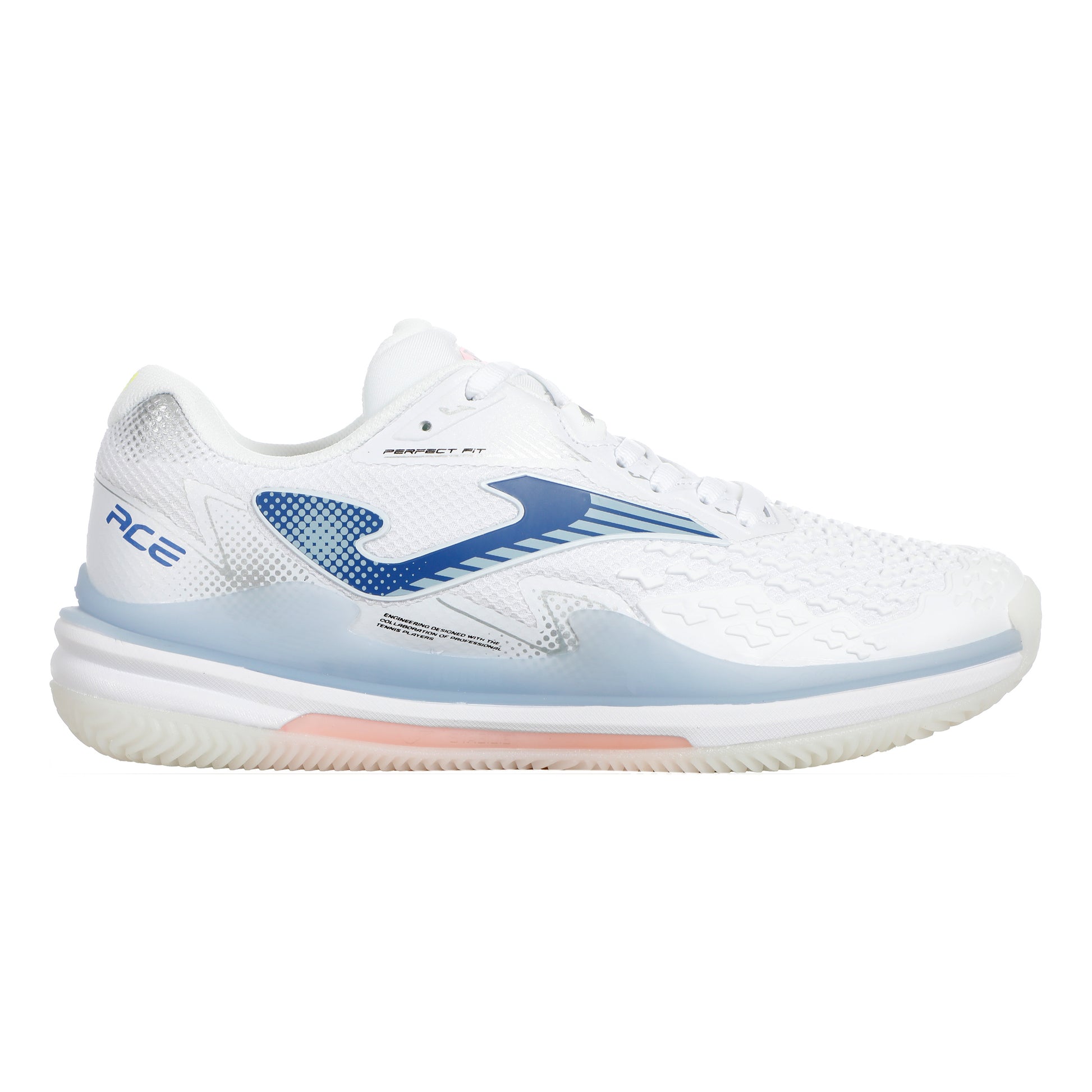 Joma Ace Chaussure Terre Battue Femmes-Blanc