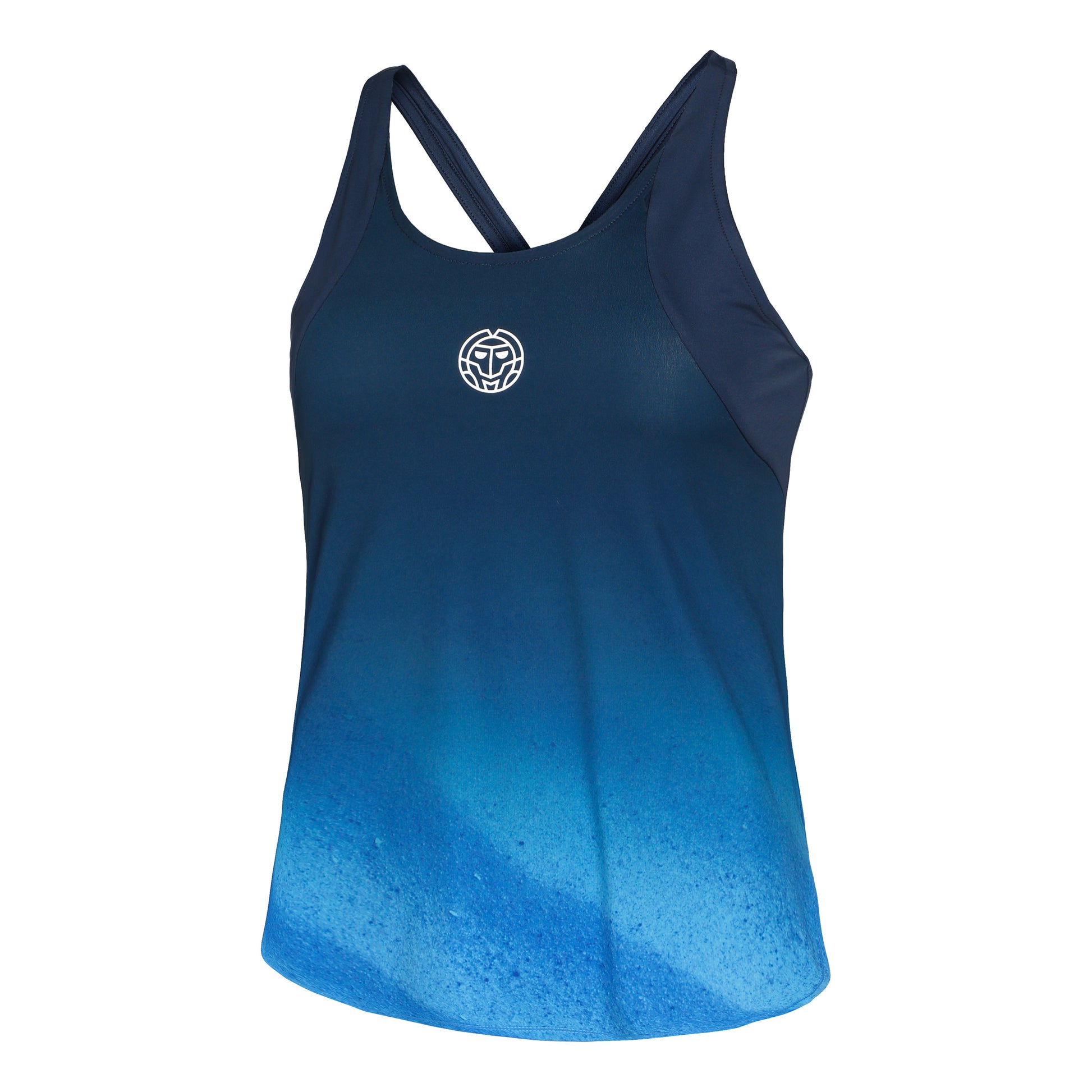 BIDI BADU Beach Spirit Débardeur Tank Top Femmes-Bleu Foncé,Bleu