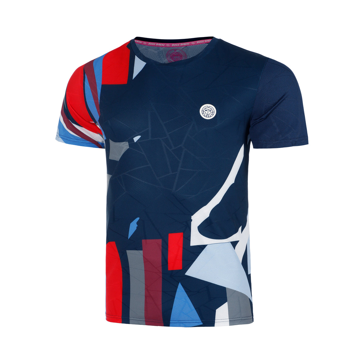 BIDI BADU New York 2024 Junior T-shirt Garçons - bleu foncé, multicouleur