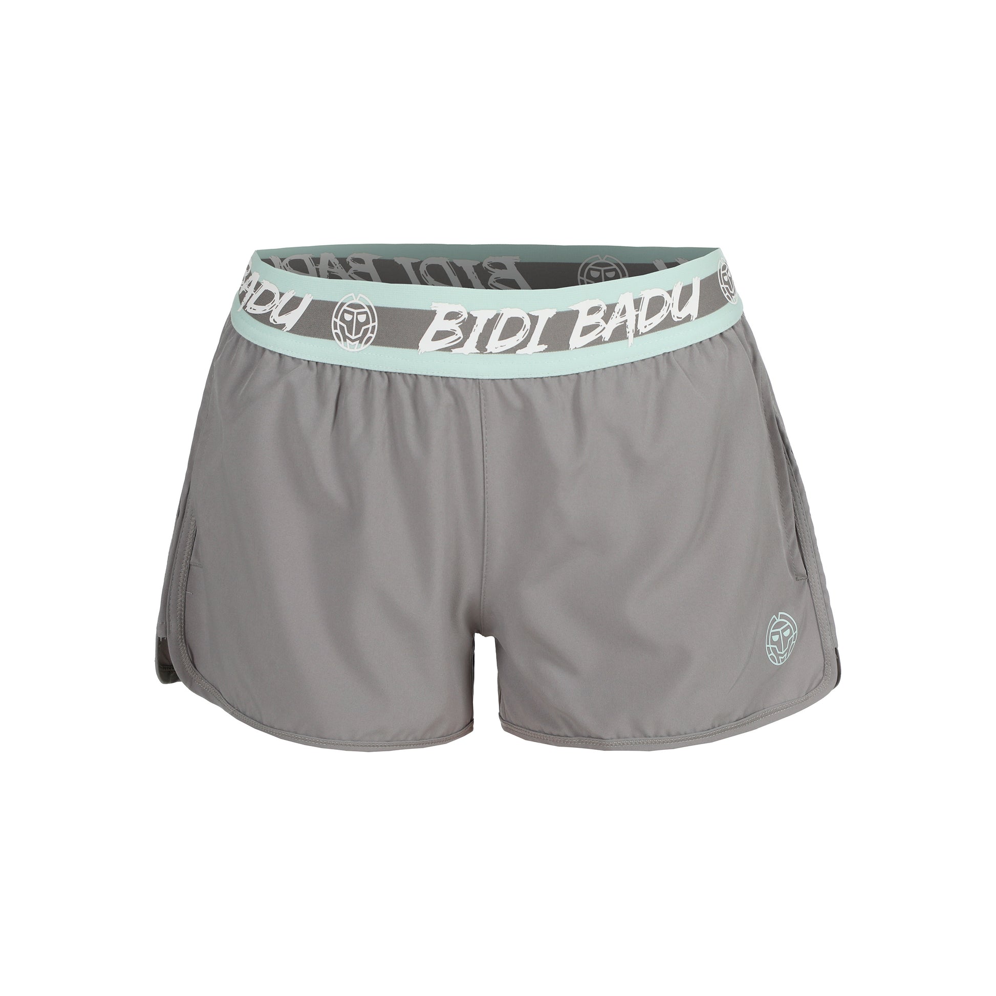 BIDI BADU Tiida Tech 2 In 1 Shorts Short Avec Poche-balles Femmes-Gris,Mint