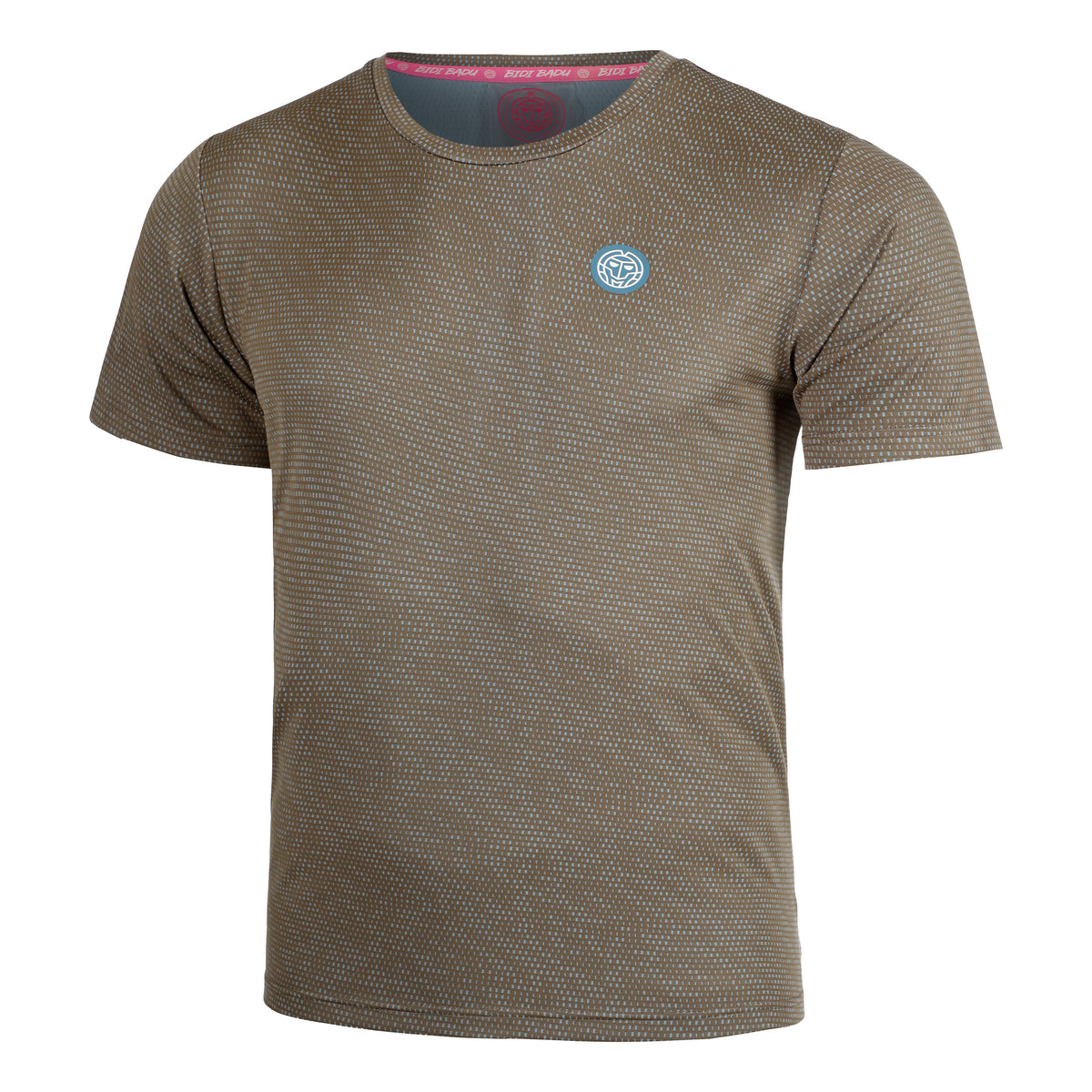 BIDI BADU Spectrum Two Colored T-shirt Hommes-Marron,Bleu