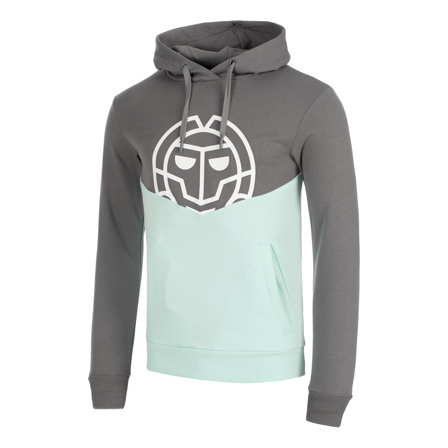 BIDI BADU Lunis Lifestyle Sweat À Capuche Hommes-Gris Foncé, Mint
