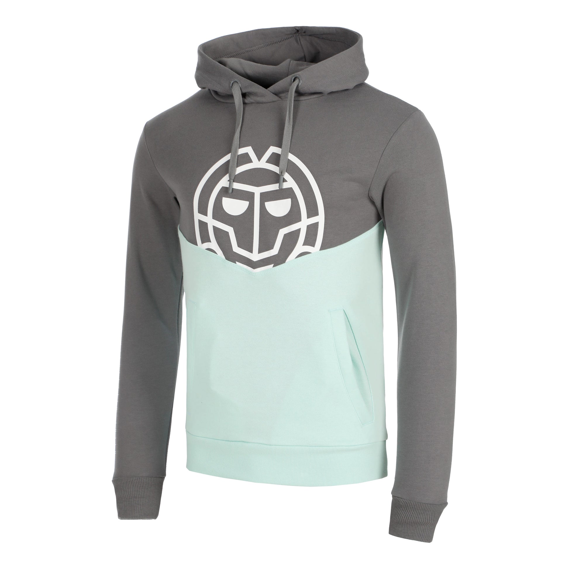 BIDI BADU Lunis Lifestyle Sweat À Capuche Hommes-Gris Foncé, Mint